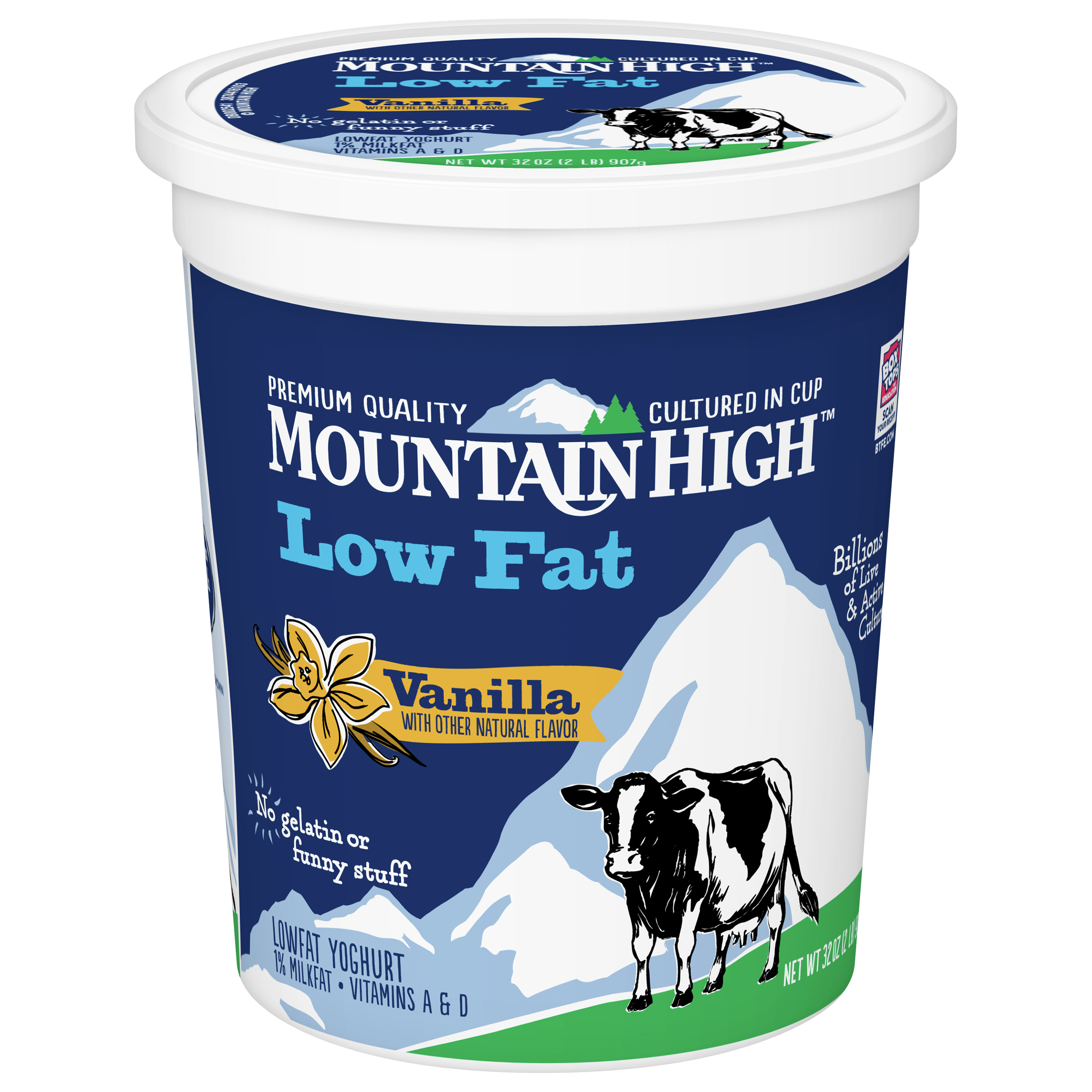 Yoghurt, Low Fat, Vanilla