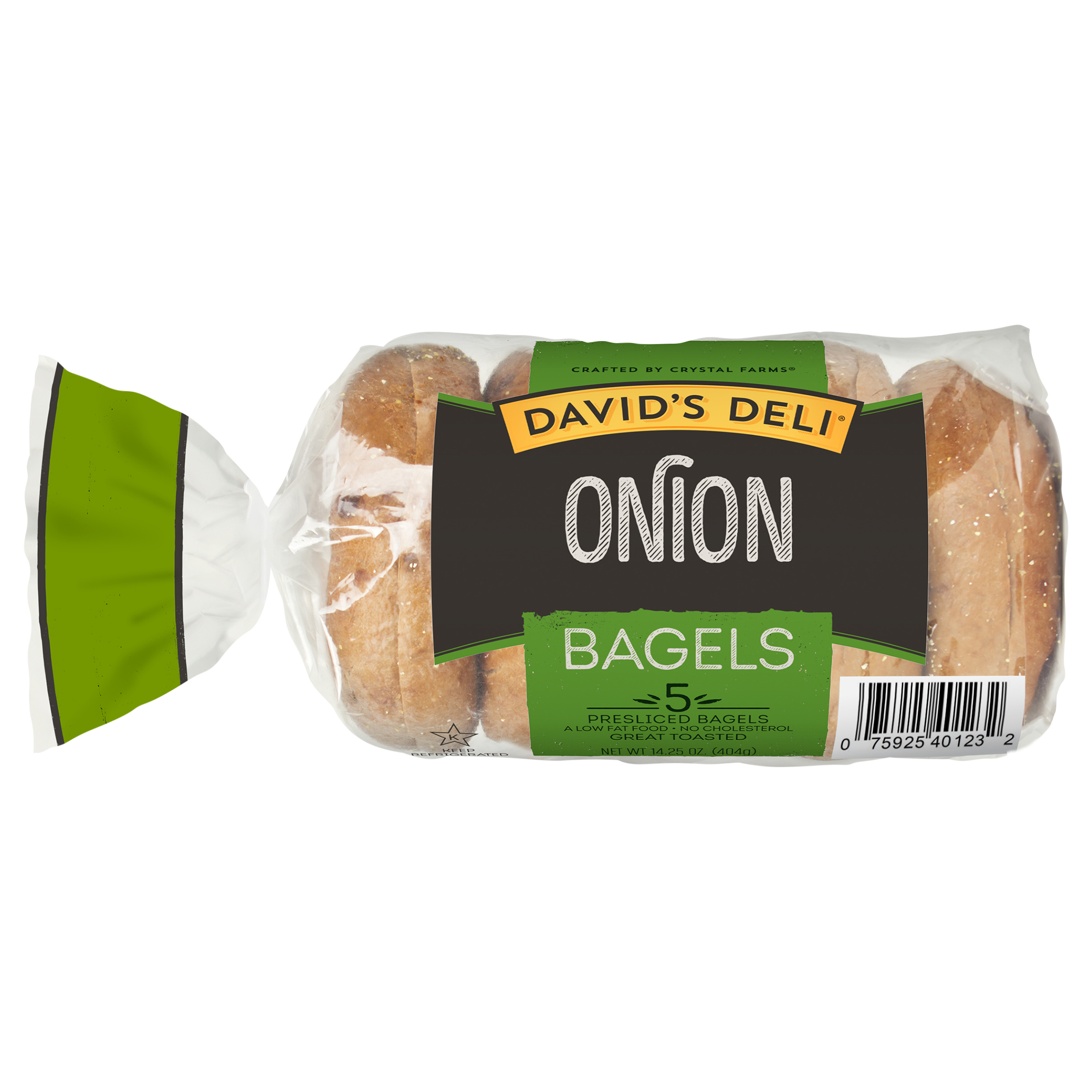Bagels, Presliced, Onion