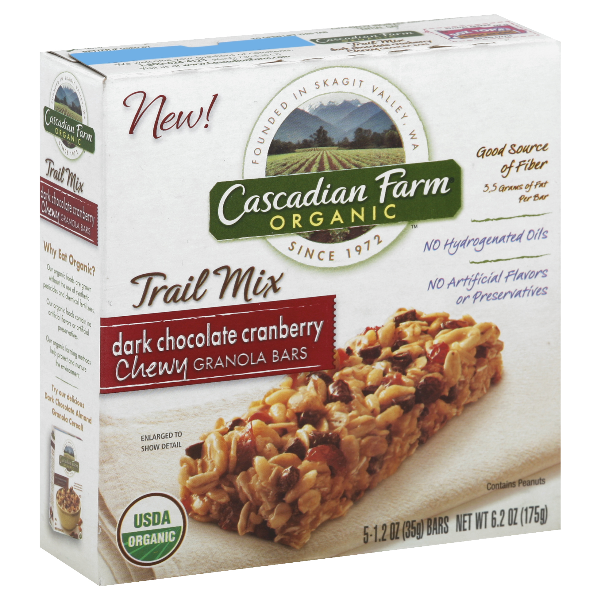 Cascadian Farm Granola Bars 5 Ea