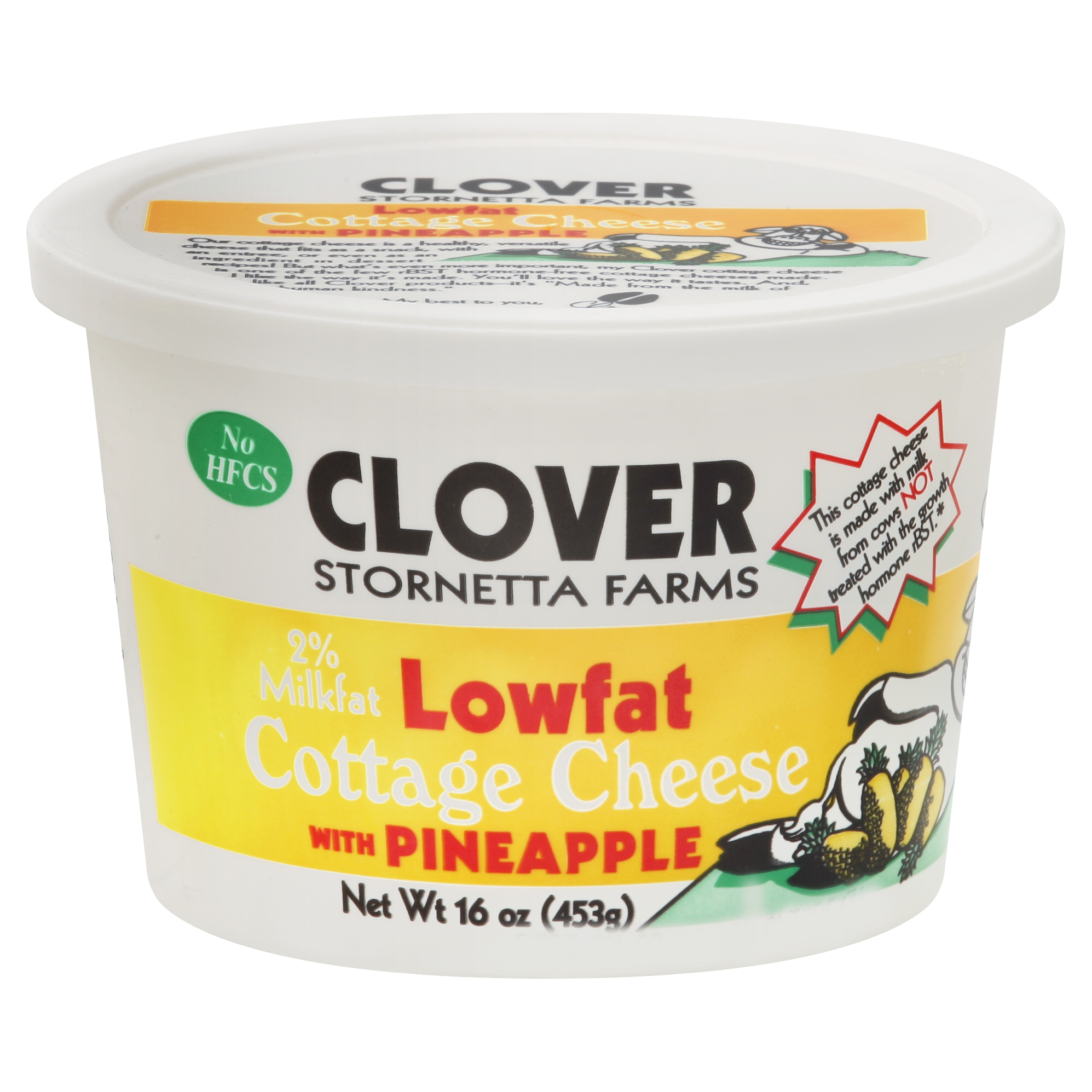 Clover Cottage Cheese 16 Oz