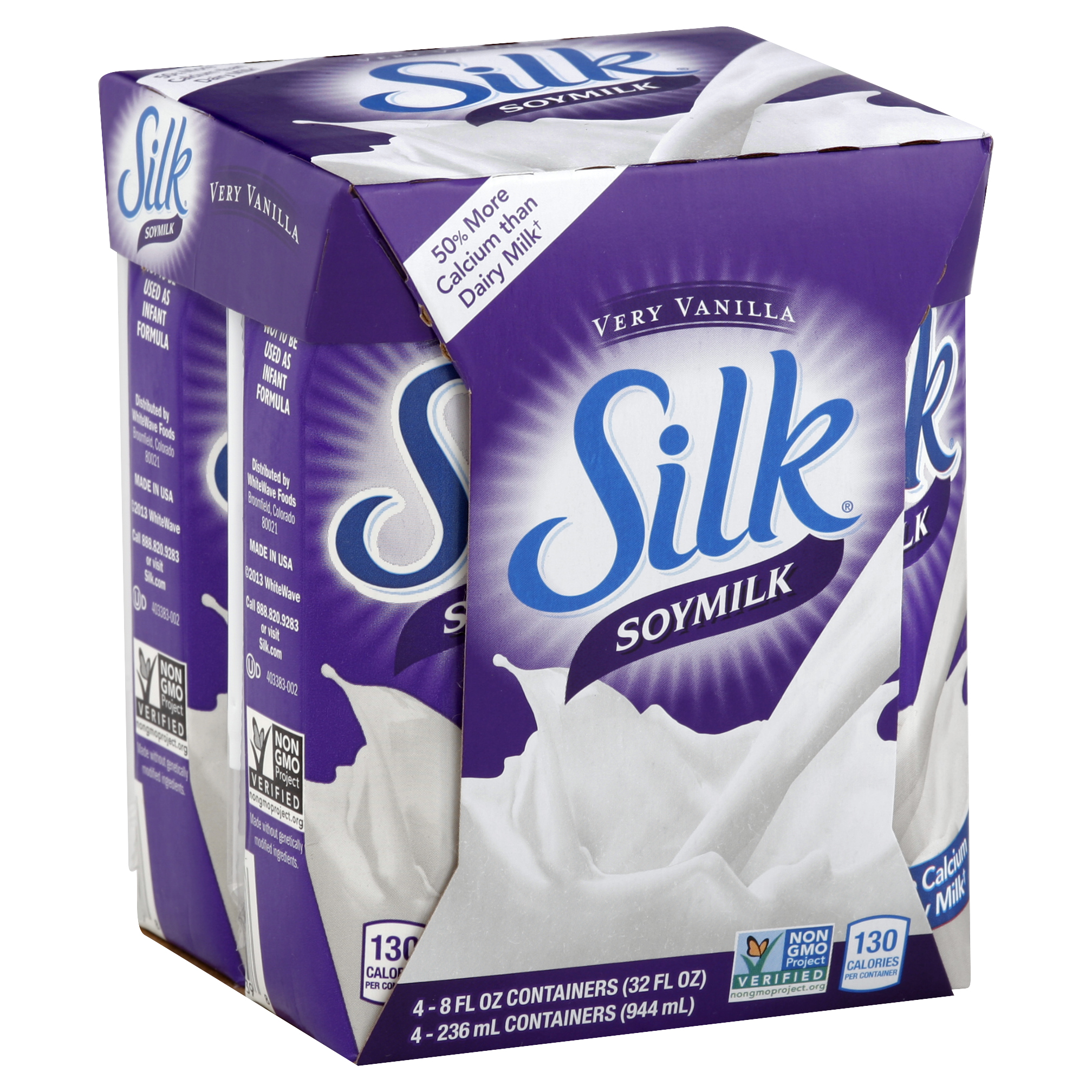 Silk Soymilk 4 Ea