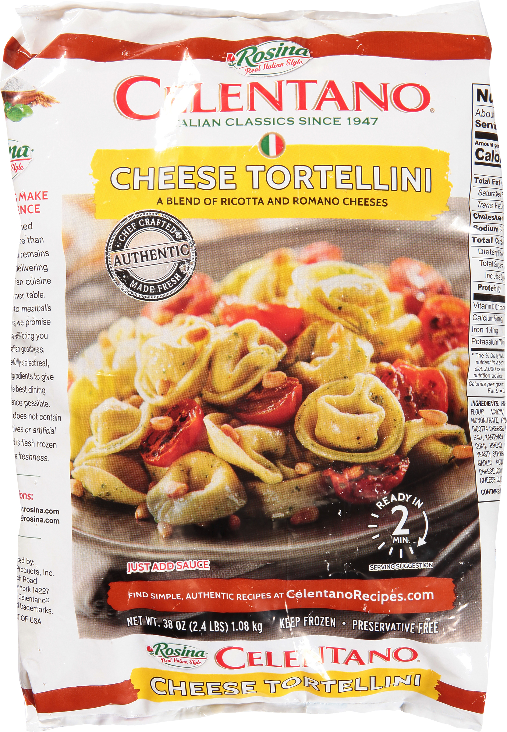 Tortellini, Cheese