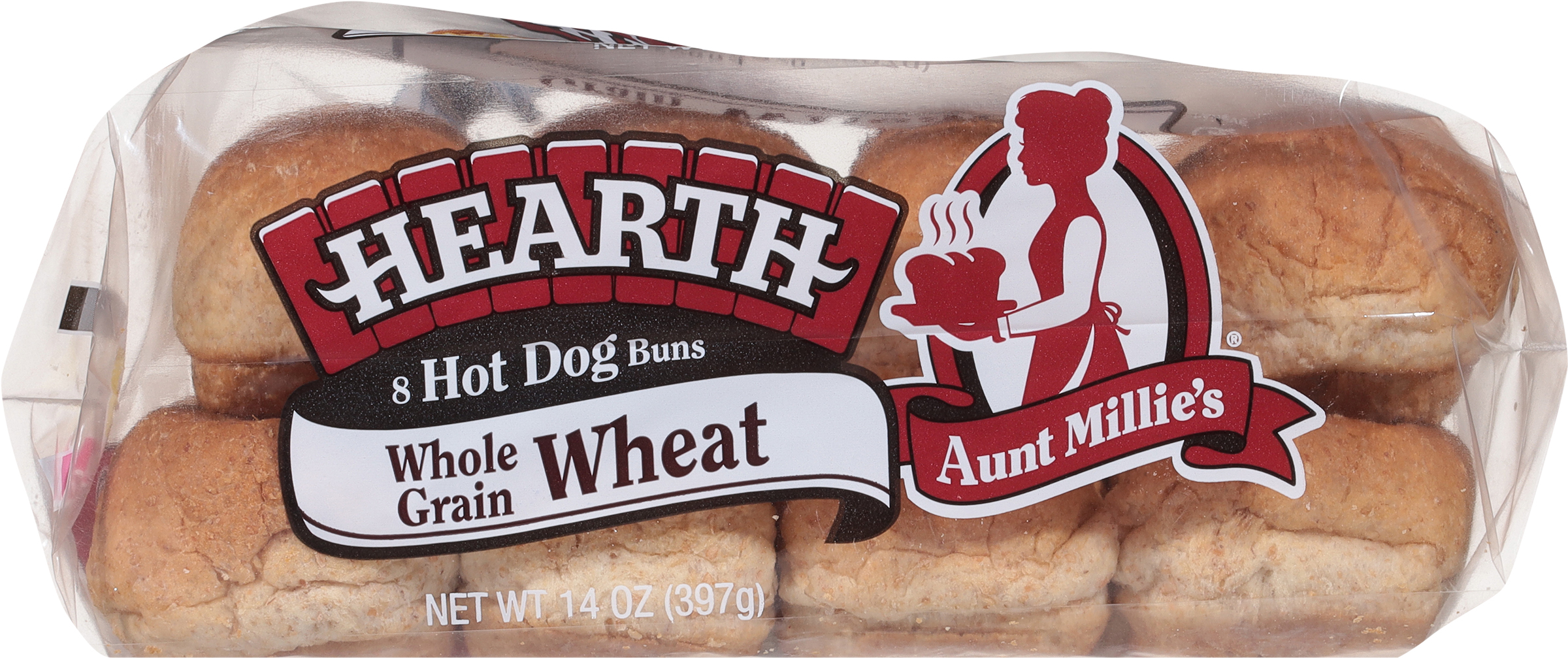 Hot Dog Buns, Whole Grain, Wheat, Hearth