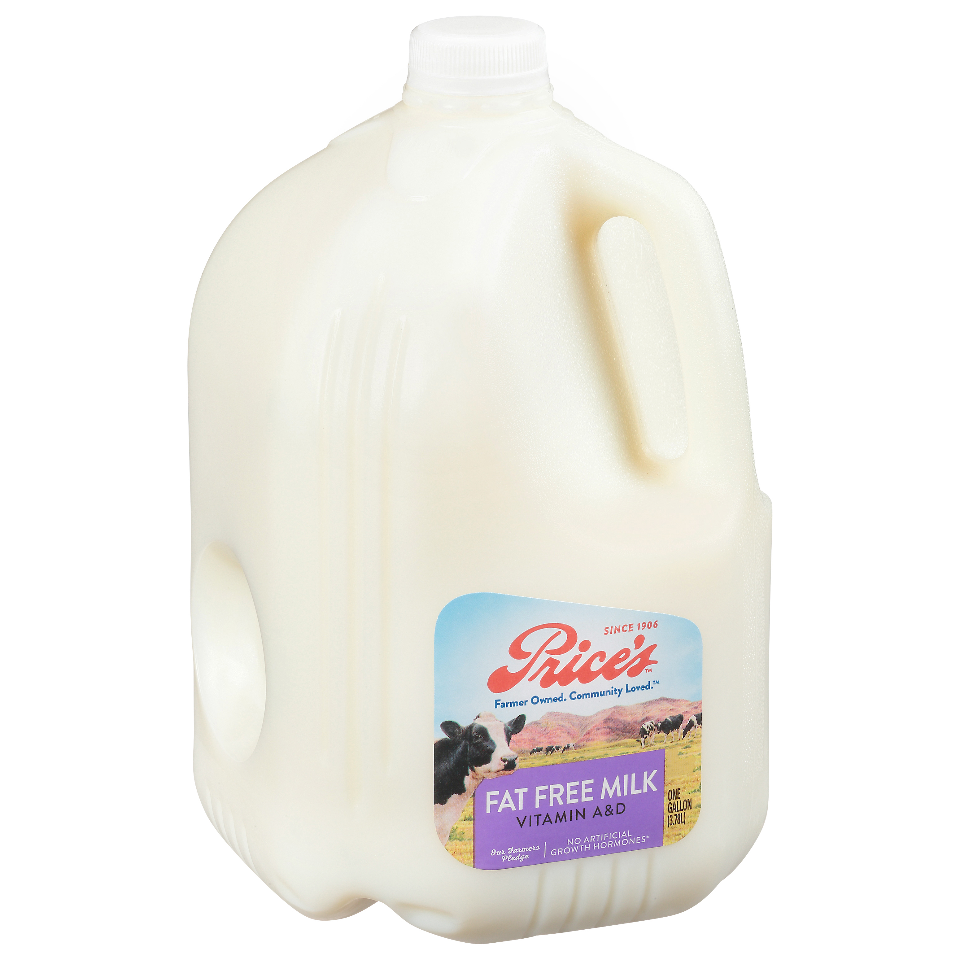 Price's Fat Free Milk 1 Gal