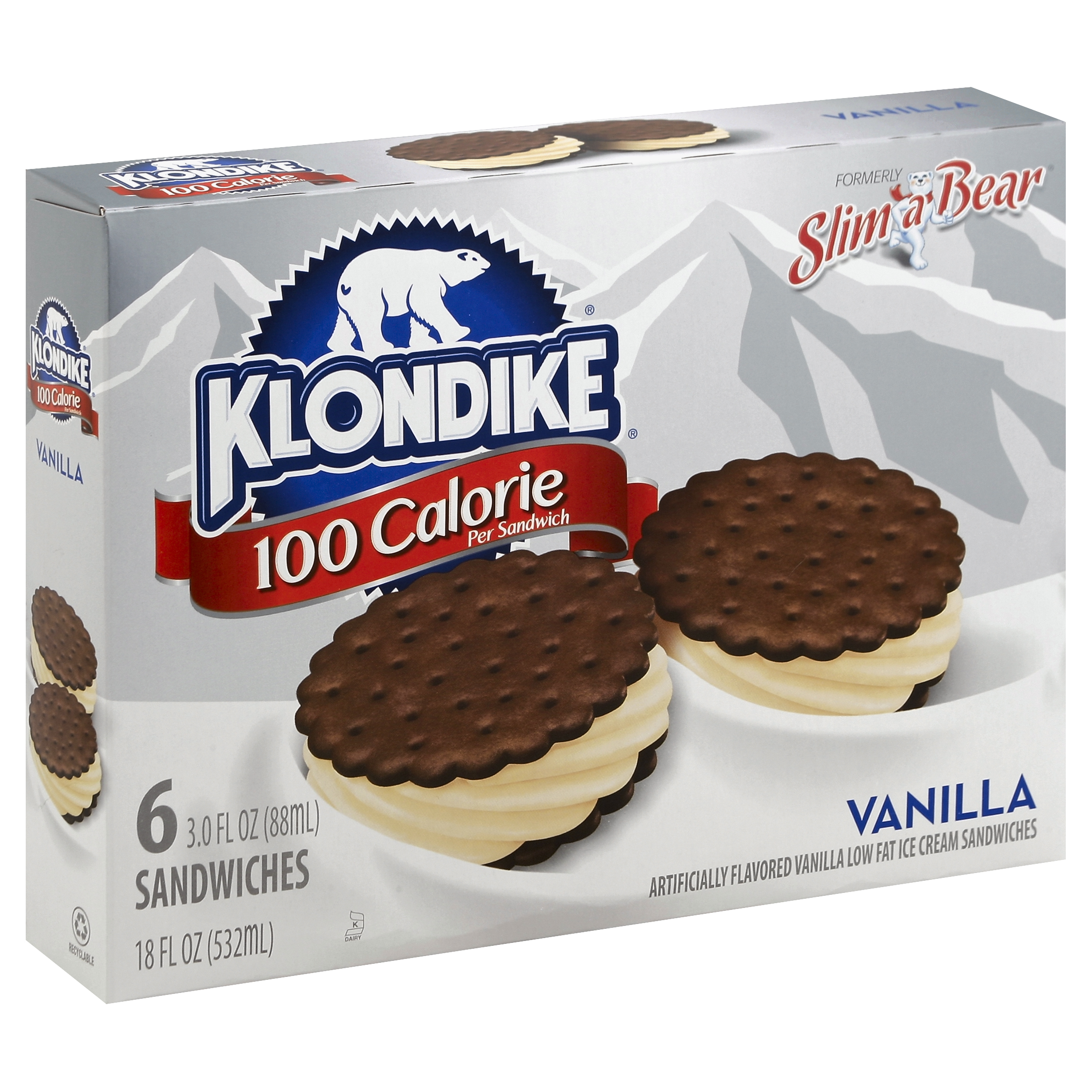 Klondike Ice Cream Sandwiches 6 Ea