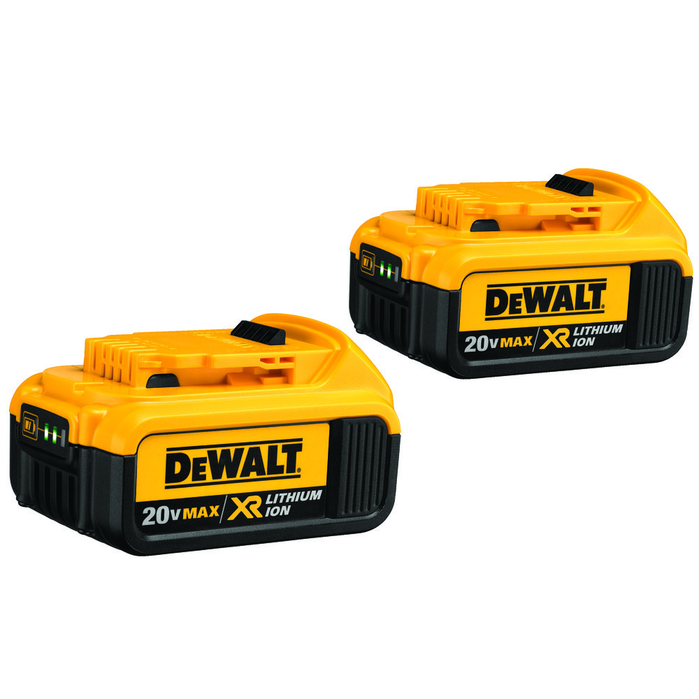 Dewalt DCB204 20-Volt MAX XR Premium Lithium-Ion 4.0Ah Battery Pack