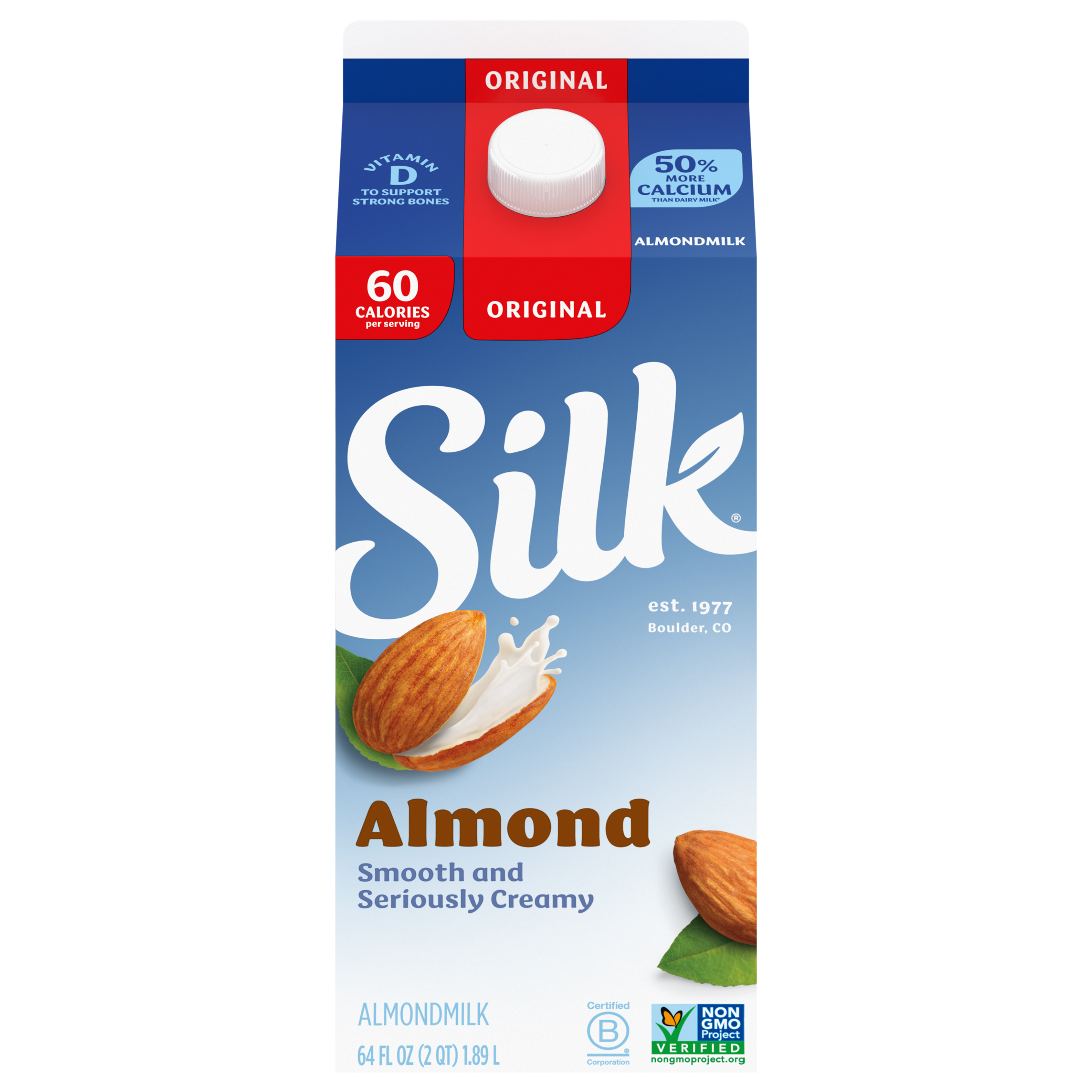 Calories In Almondmilk, Original From Almond Breeze