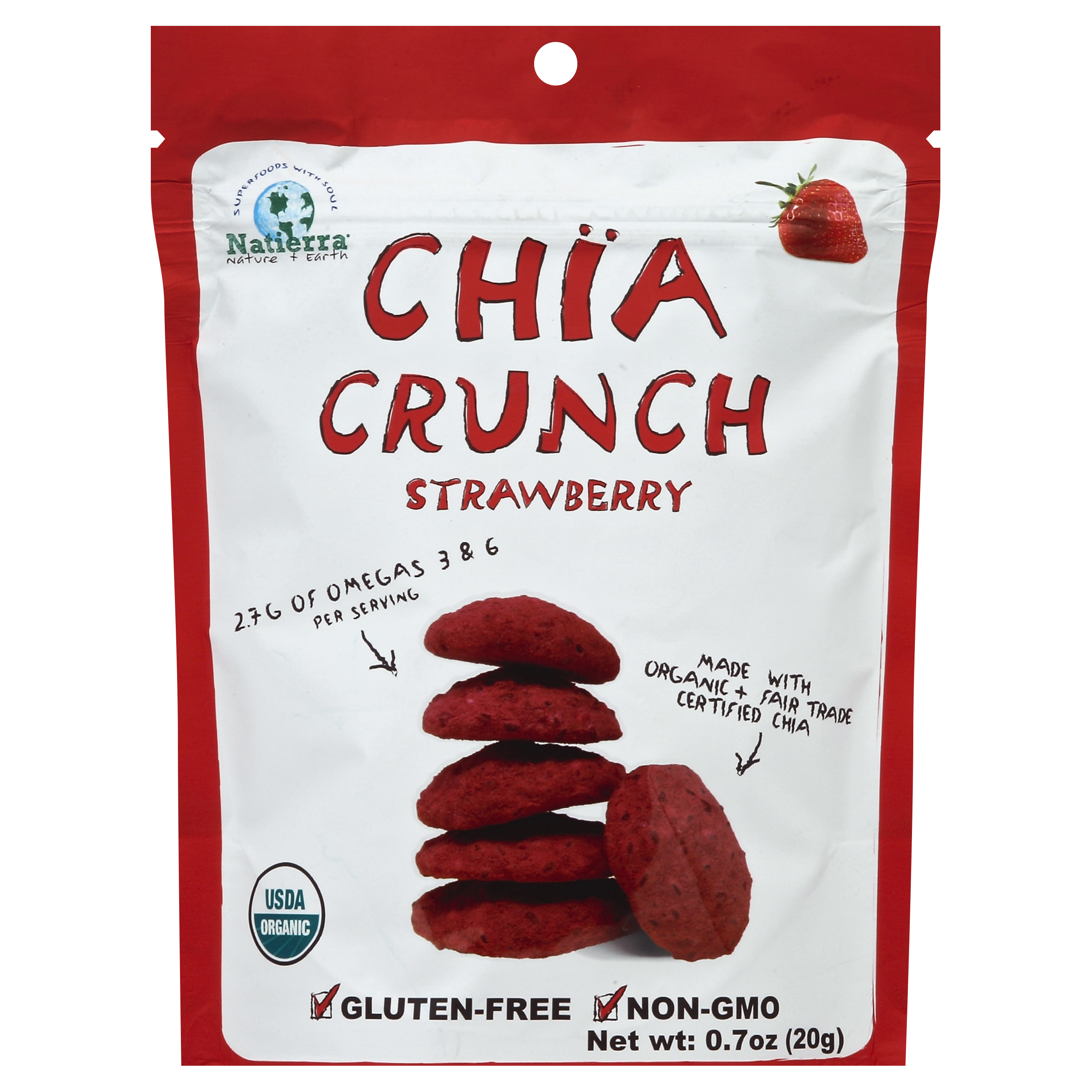 Natierra Chia Crunch 0.7 Oz