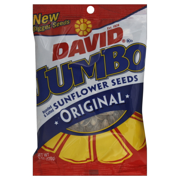 David Sunflower Seeds 6 Oz