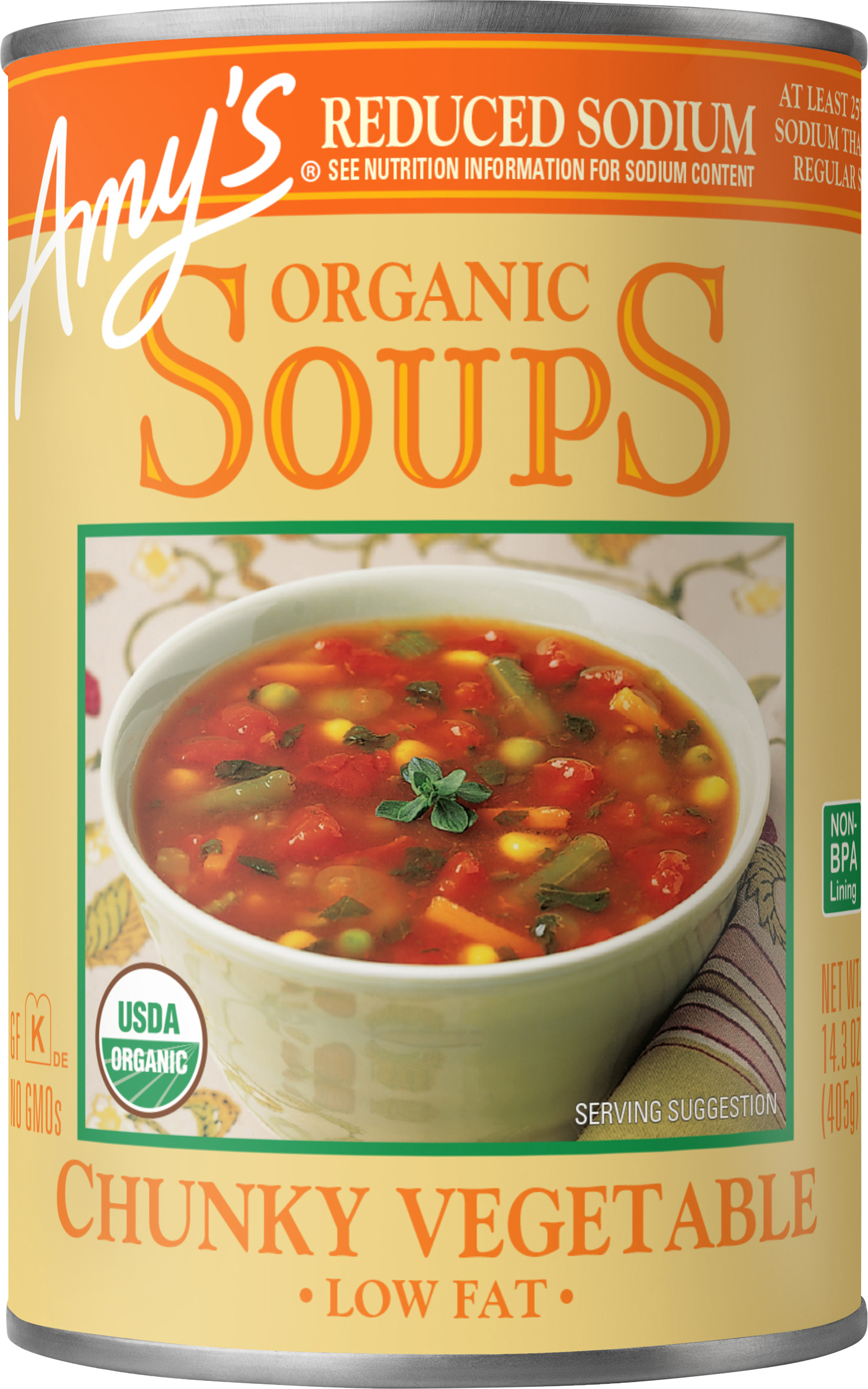 Soup, Organic, Chunky Vegetable
