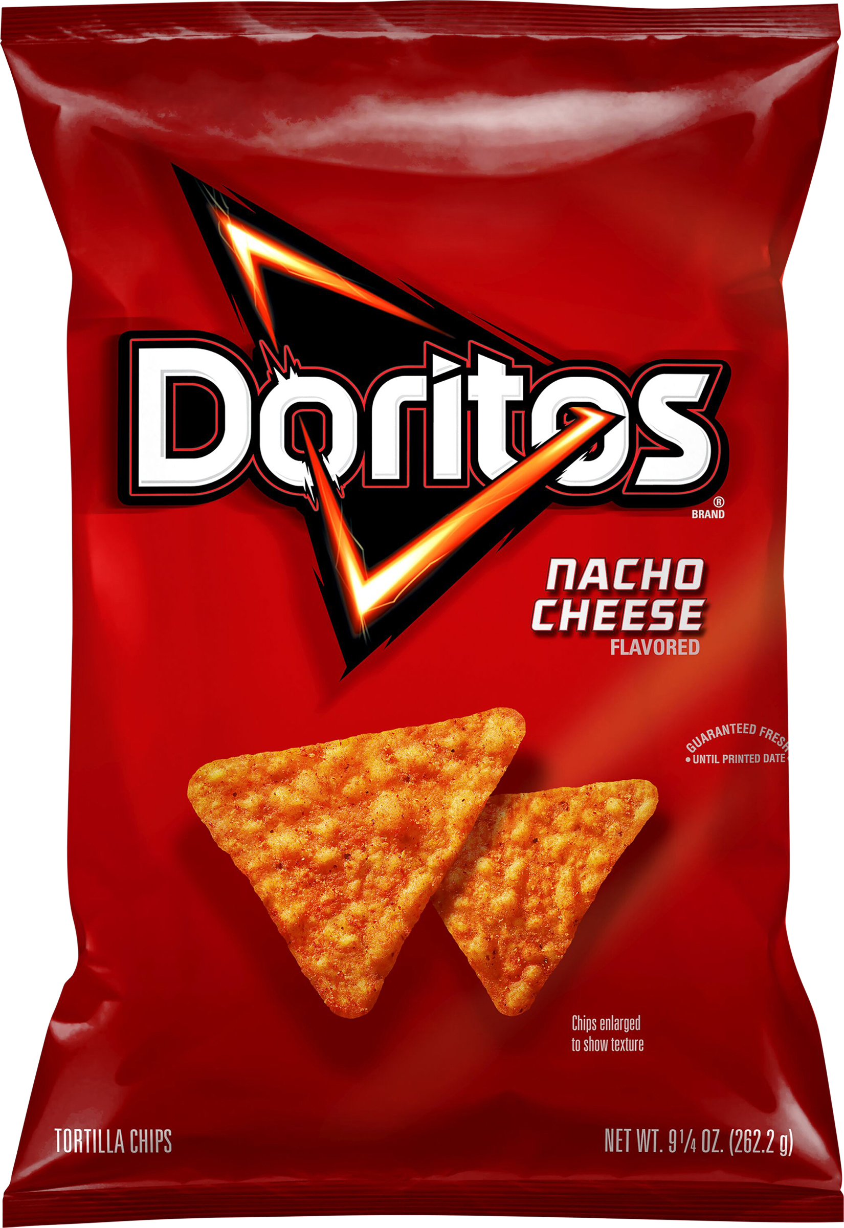 Tortilla Chips, Nacho Cheese Flavored