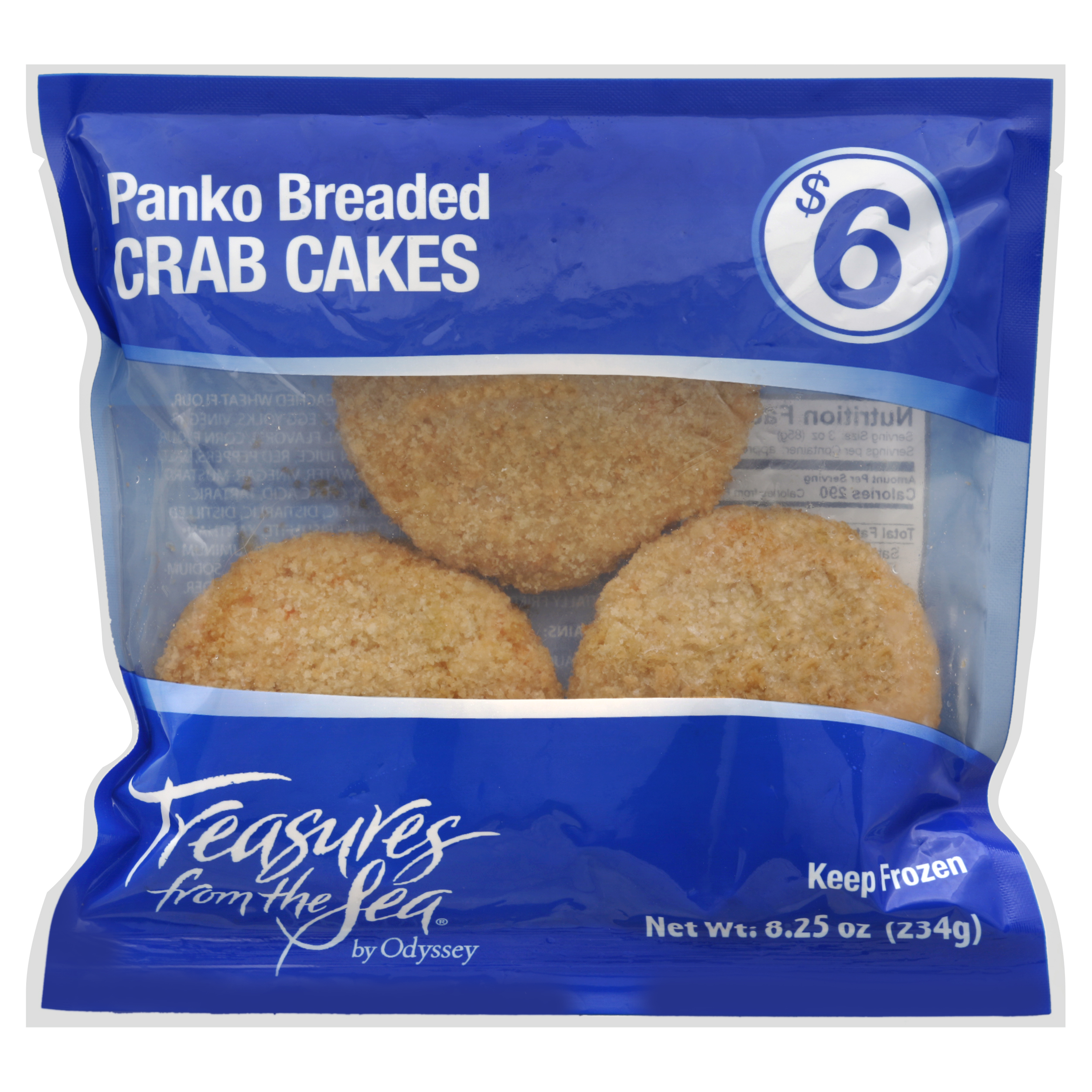 Odyssey Crab Cakes 8.25 Oz