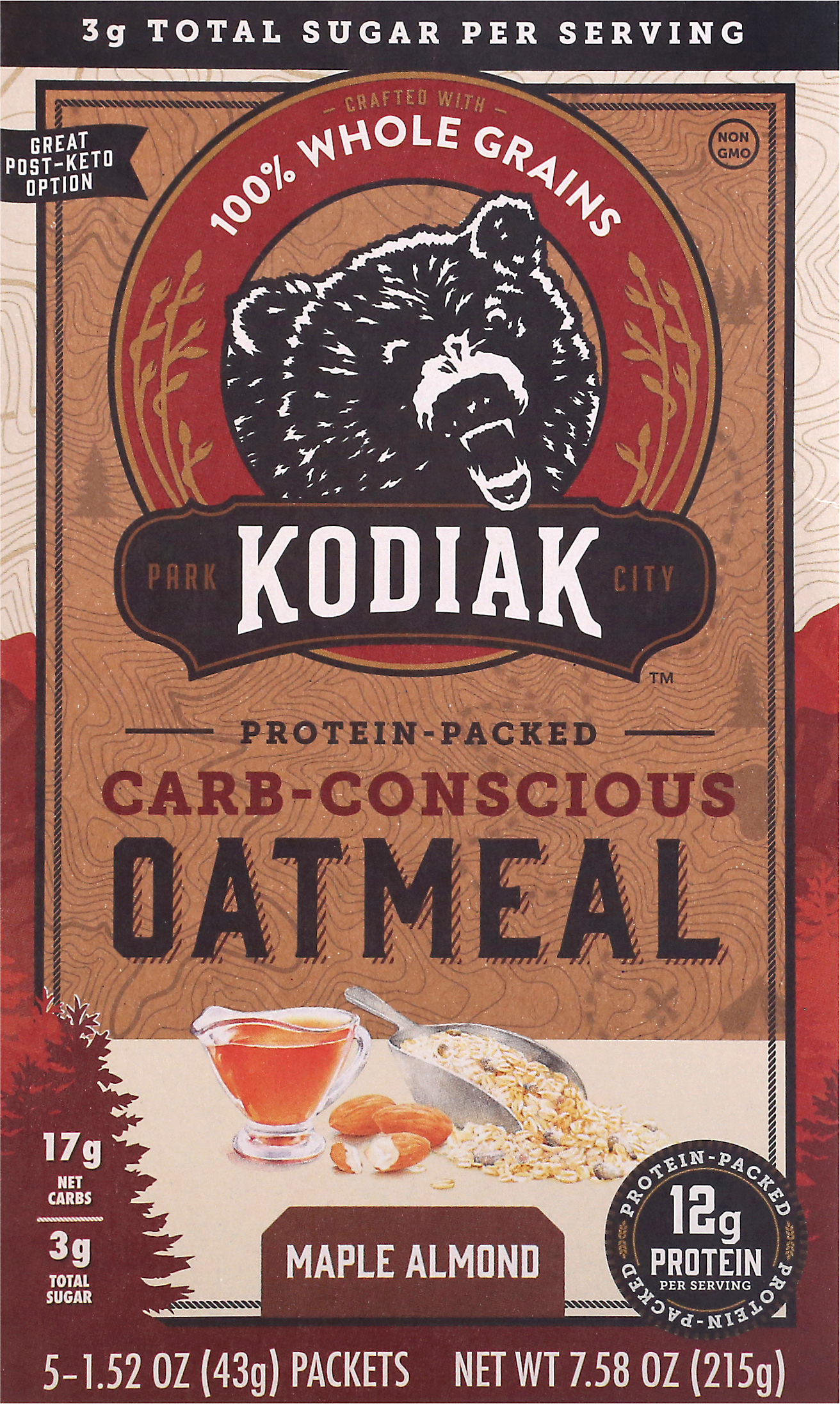 Oatmeal, Maple Almond