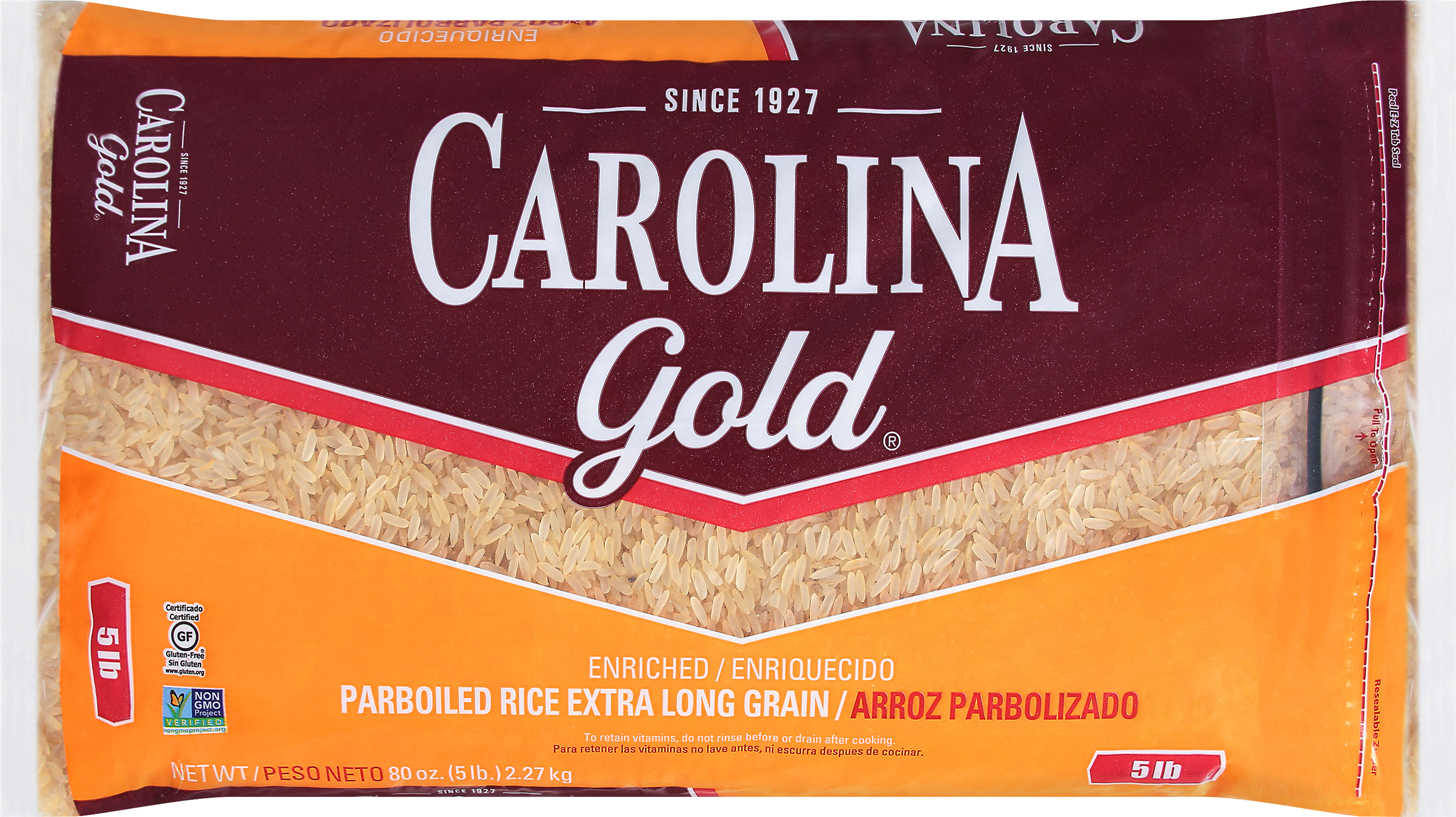 Rice, Parboiled, Extra Long Grain, Enriched