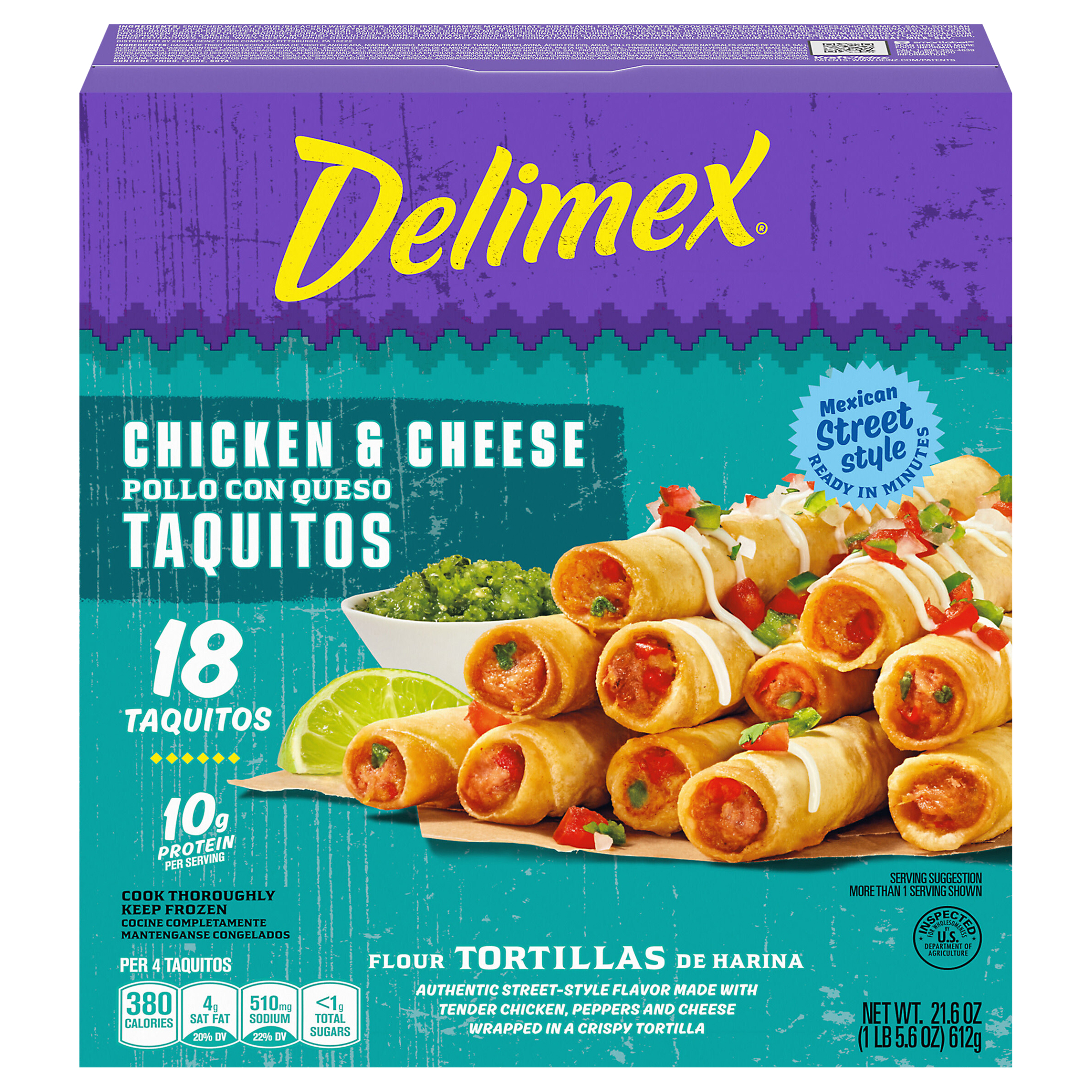 Taquitos, Chicken & Cheese, Mexican Street Style