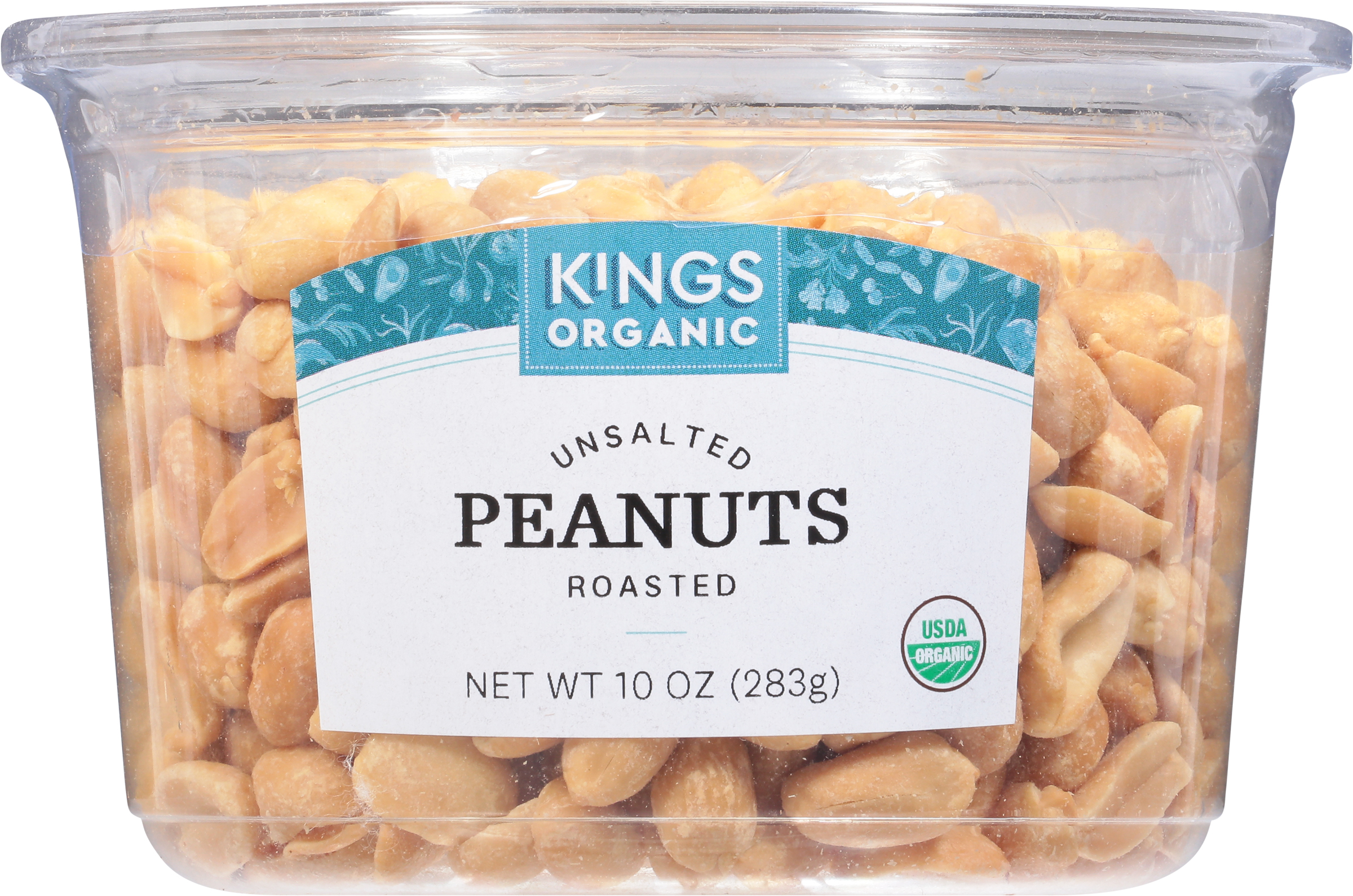 Peanuts, Organic, Unsalted, Roasted