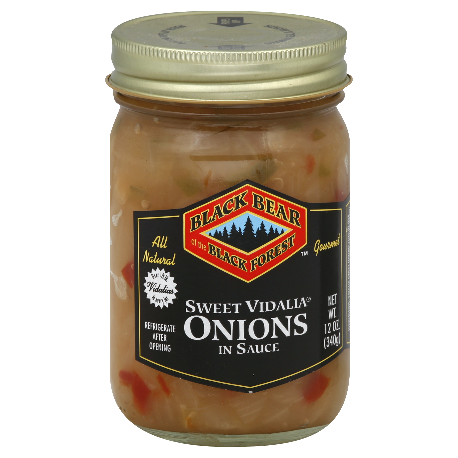 Black Bear Of The Black Forest Onions 12 Oz