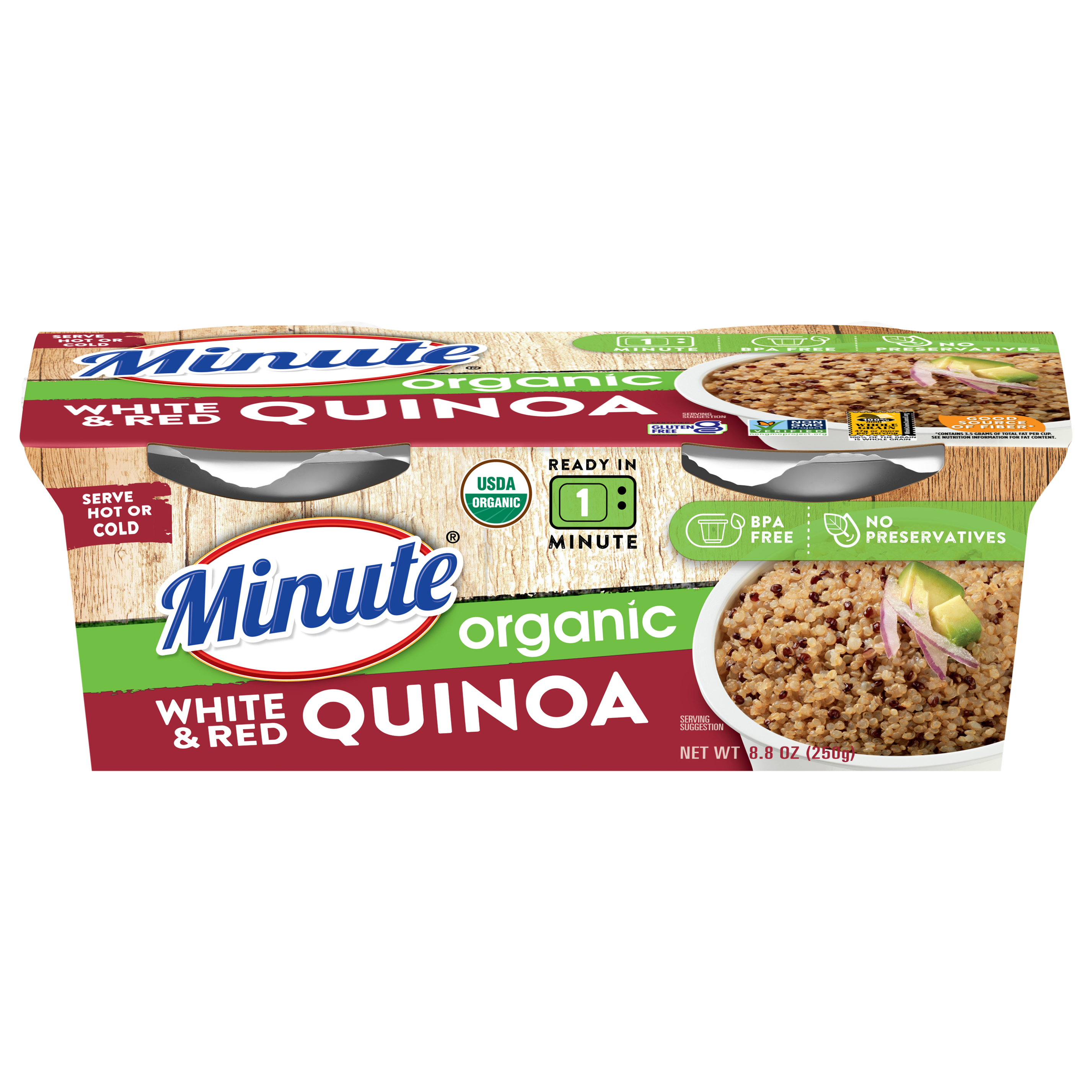 White & Red Quinoa, Organic