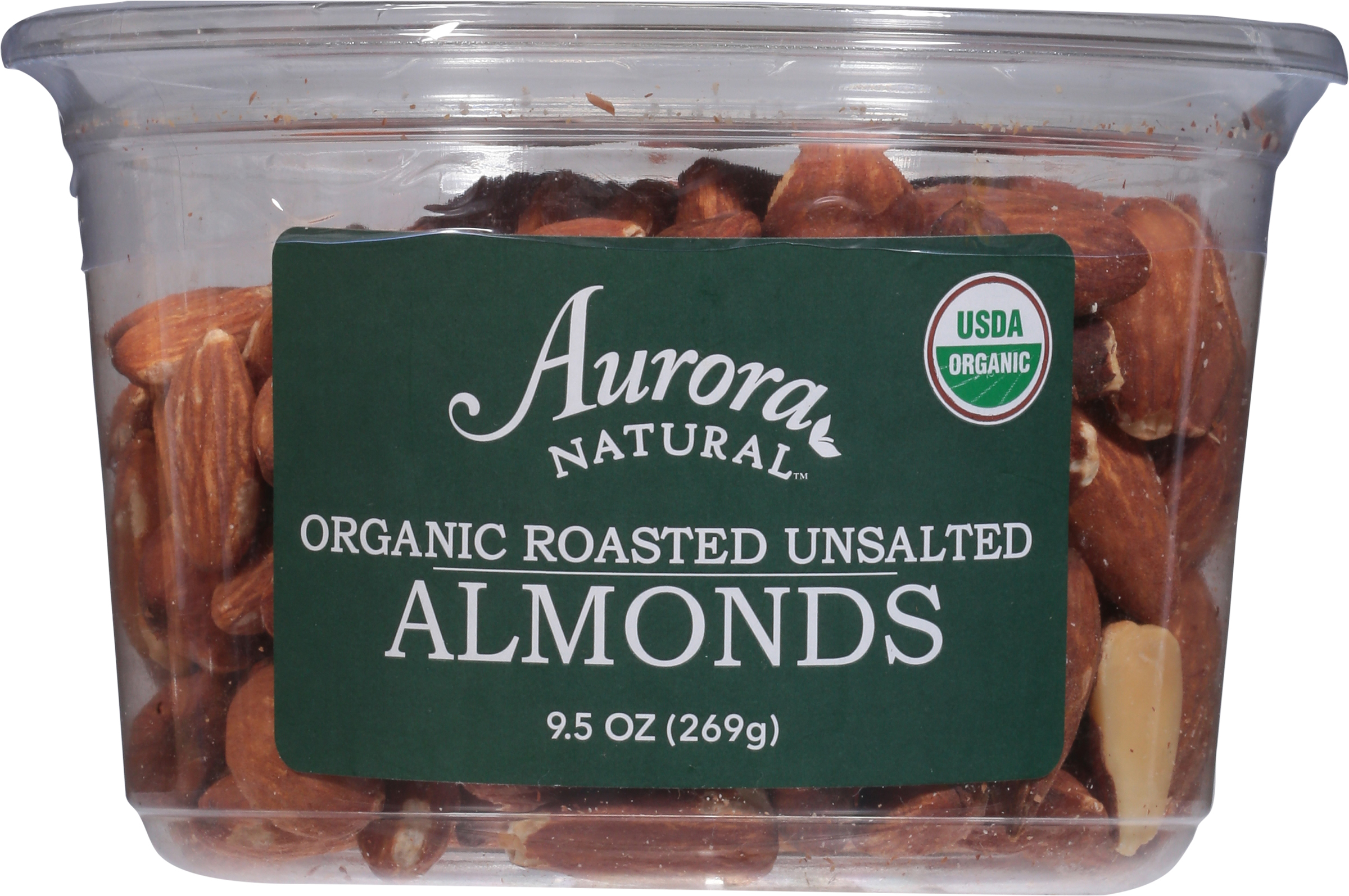 Almonds, Unsalted, Roasted, Organic