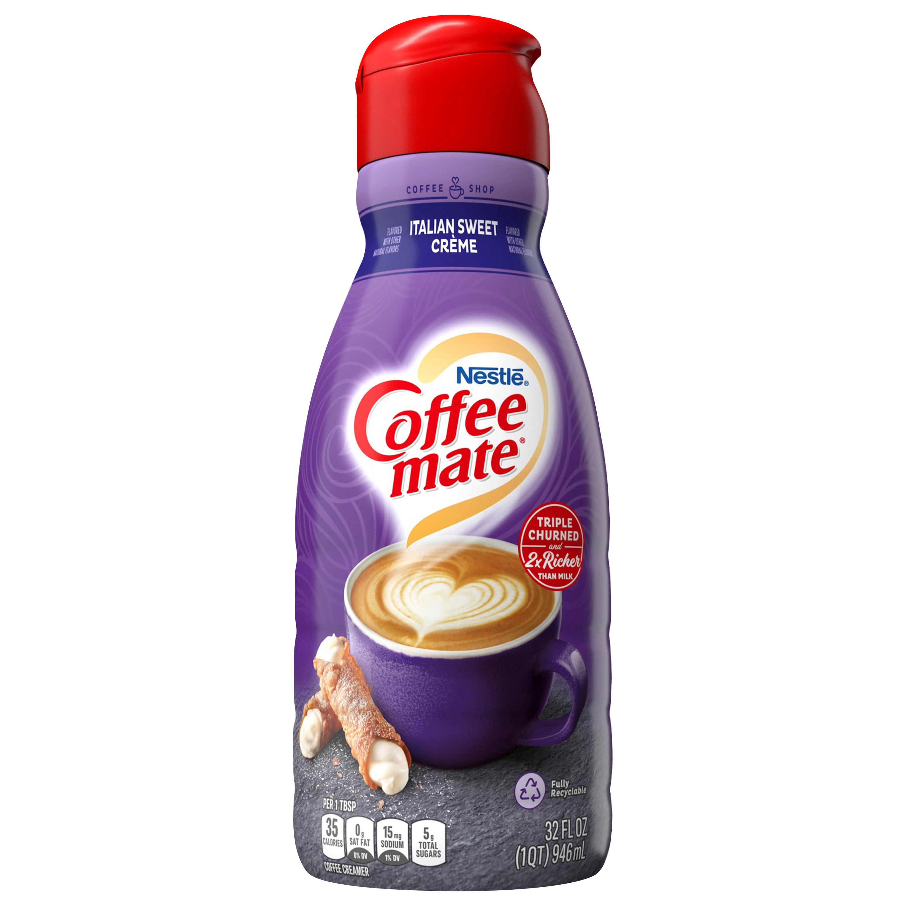 Top 50 most popular coffee creamer