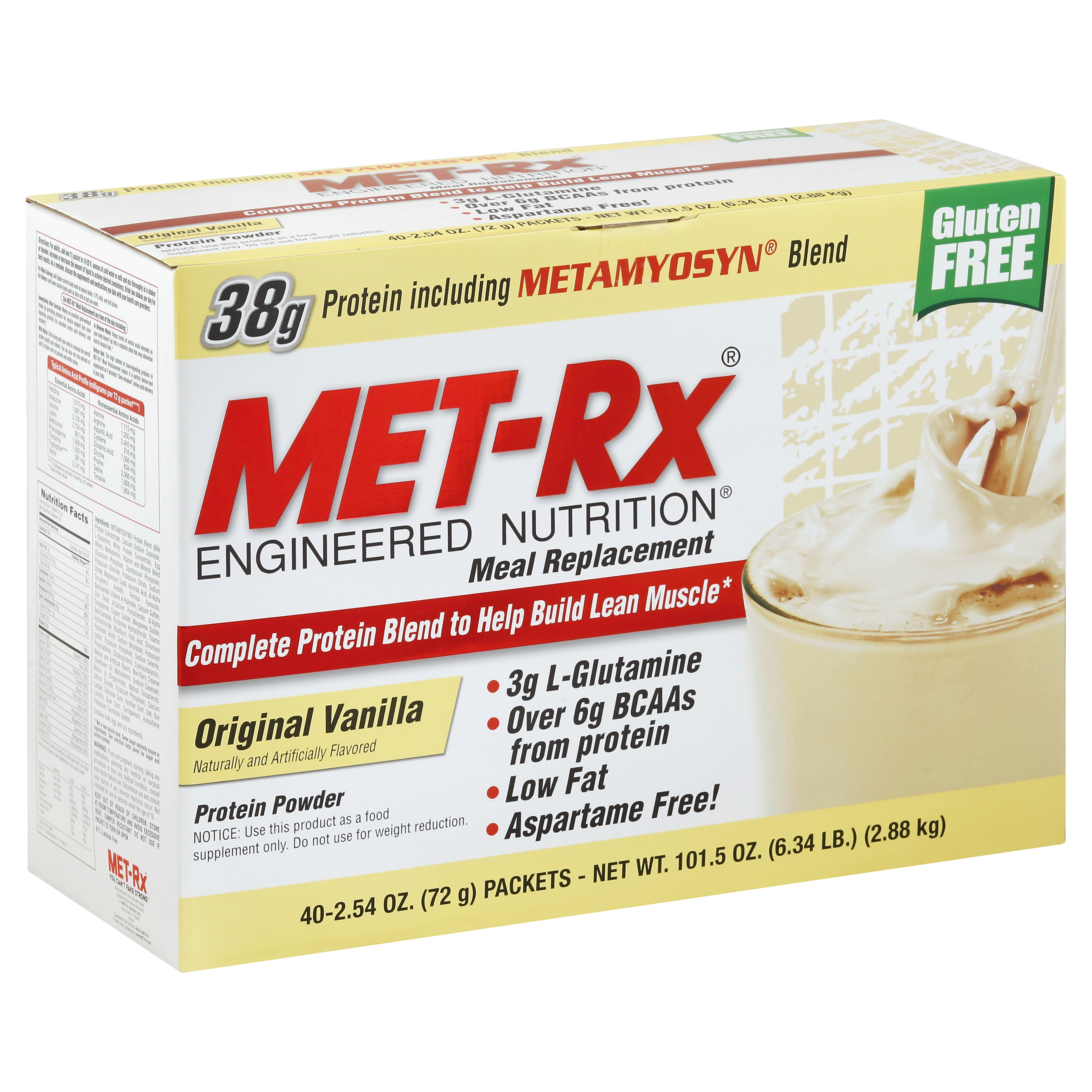 Met-rx Meal Replacement 40 Ea