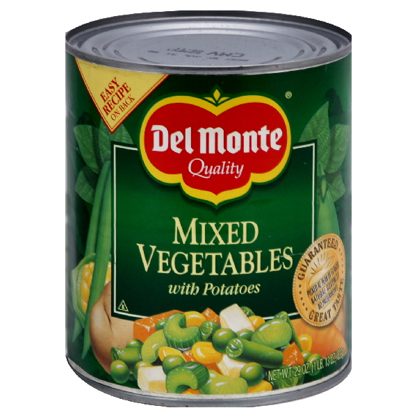 Del Monte Mixed Vegetables 29 Oz