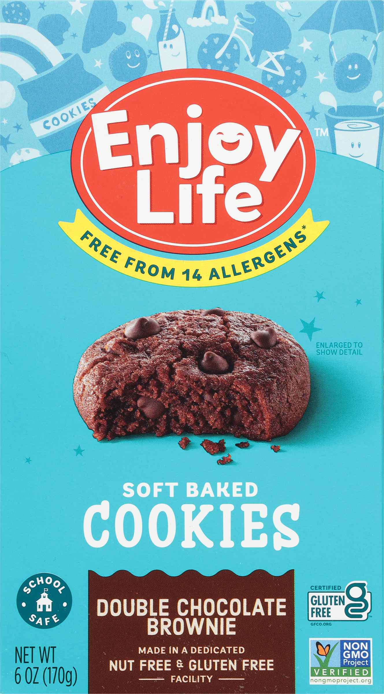 Cookies, Double Chocolate Brownie, Soft Baked