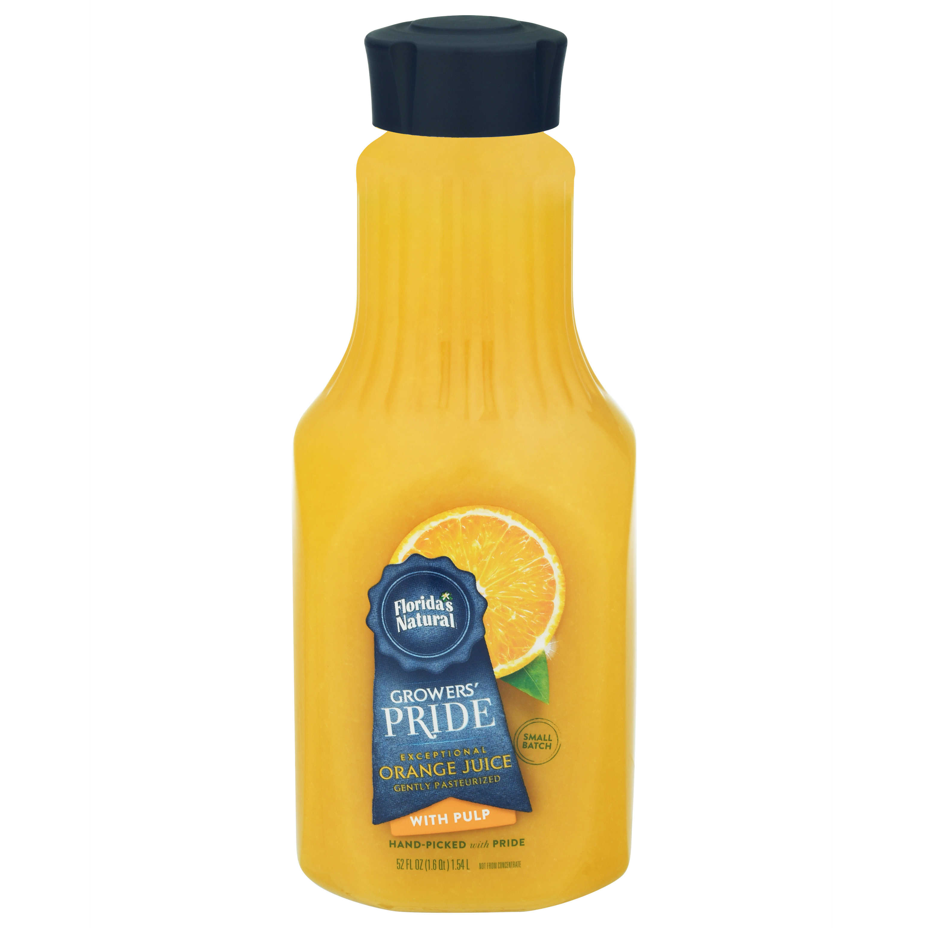 Florida's Natural Gently Pasteurized With Pulp Orange Juice 52 Fl Oz