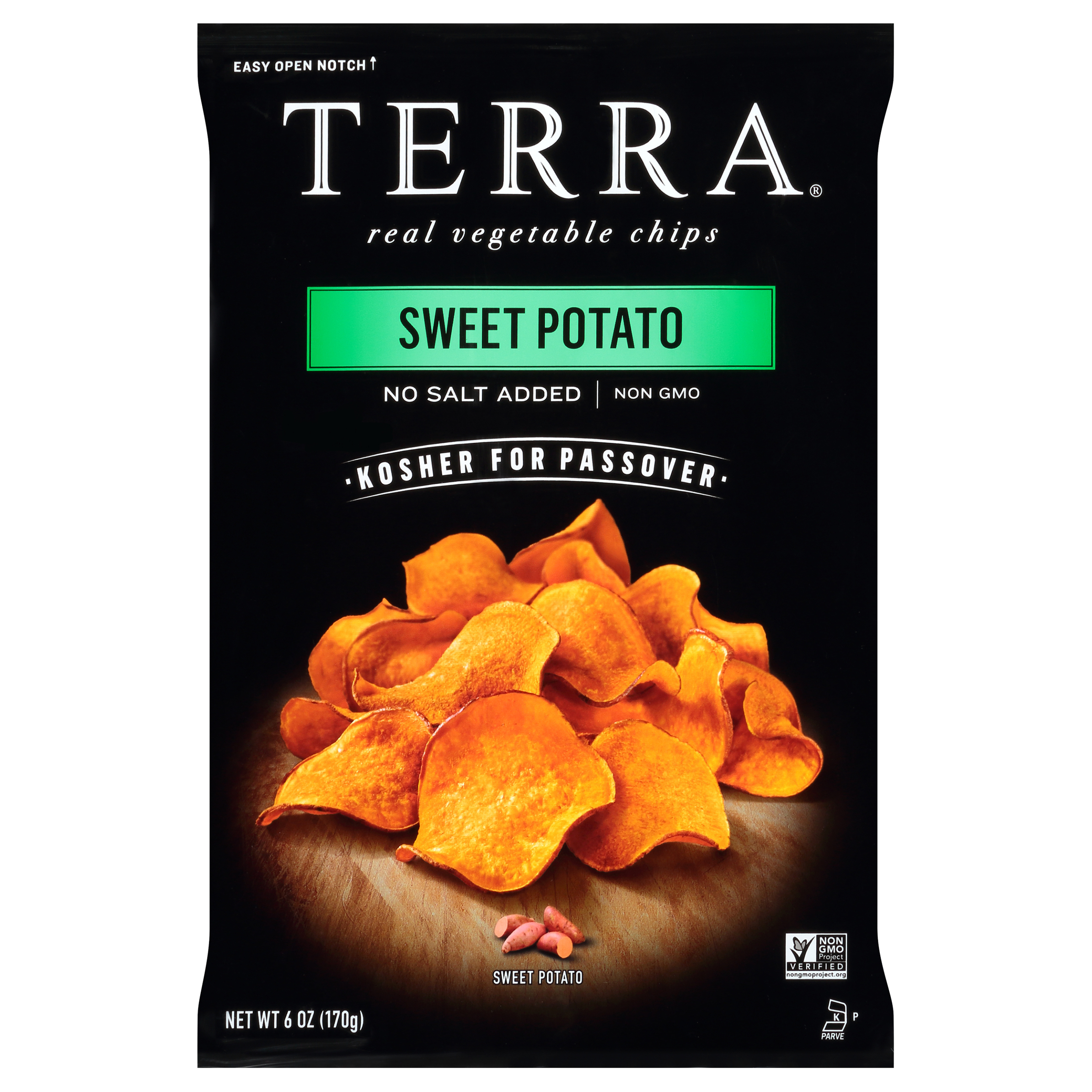 Vegetable Chips, Real, No Salt Added, Sweet Potato