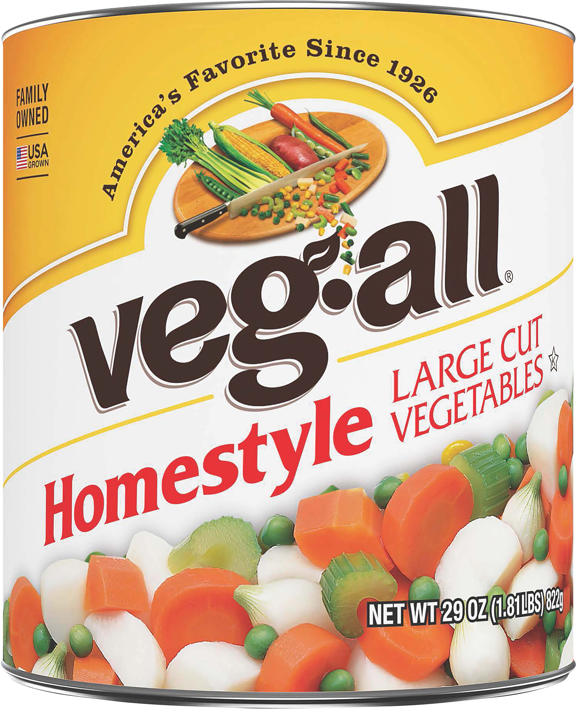 Vegetables, Large Cut, Homestyle