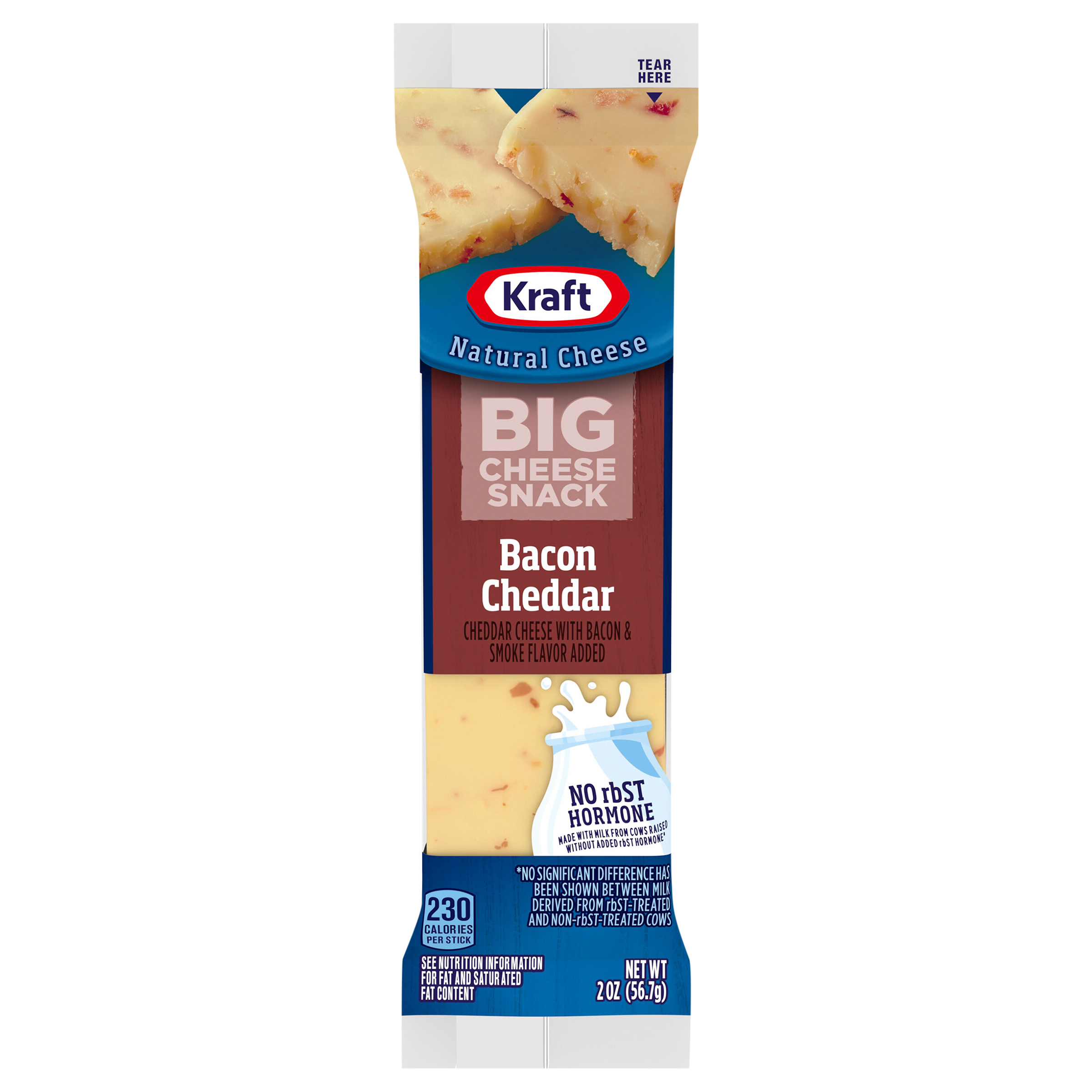 Cheese Snack, Bacon Cheddar, Big