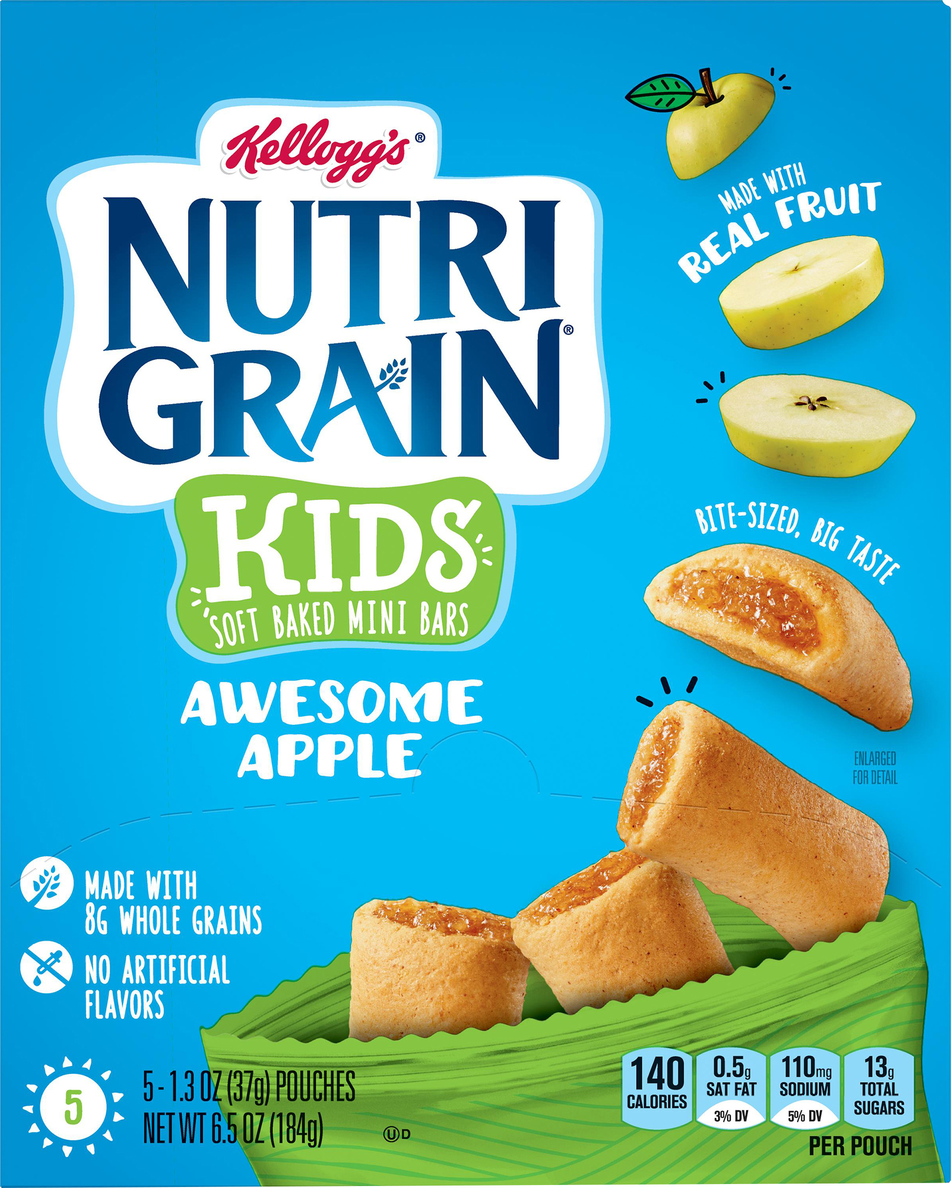 Mini Bars, Soft Baked, Awesome Apple, Kids