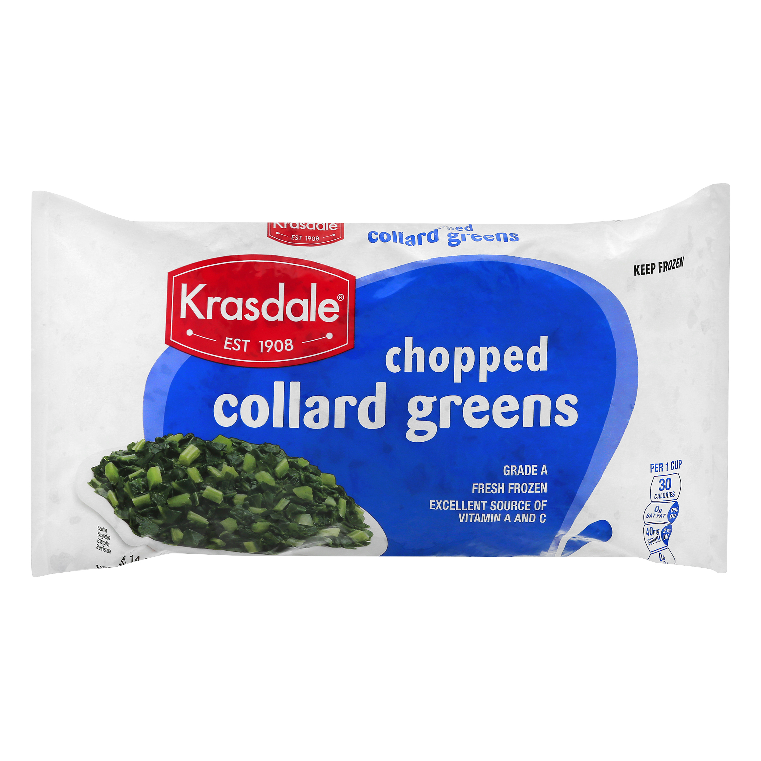 Krasdale Chopped Collard Greens 14 Oz