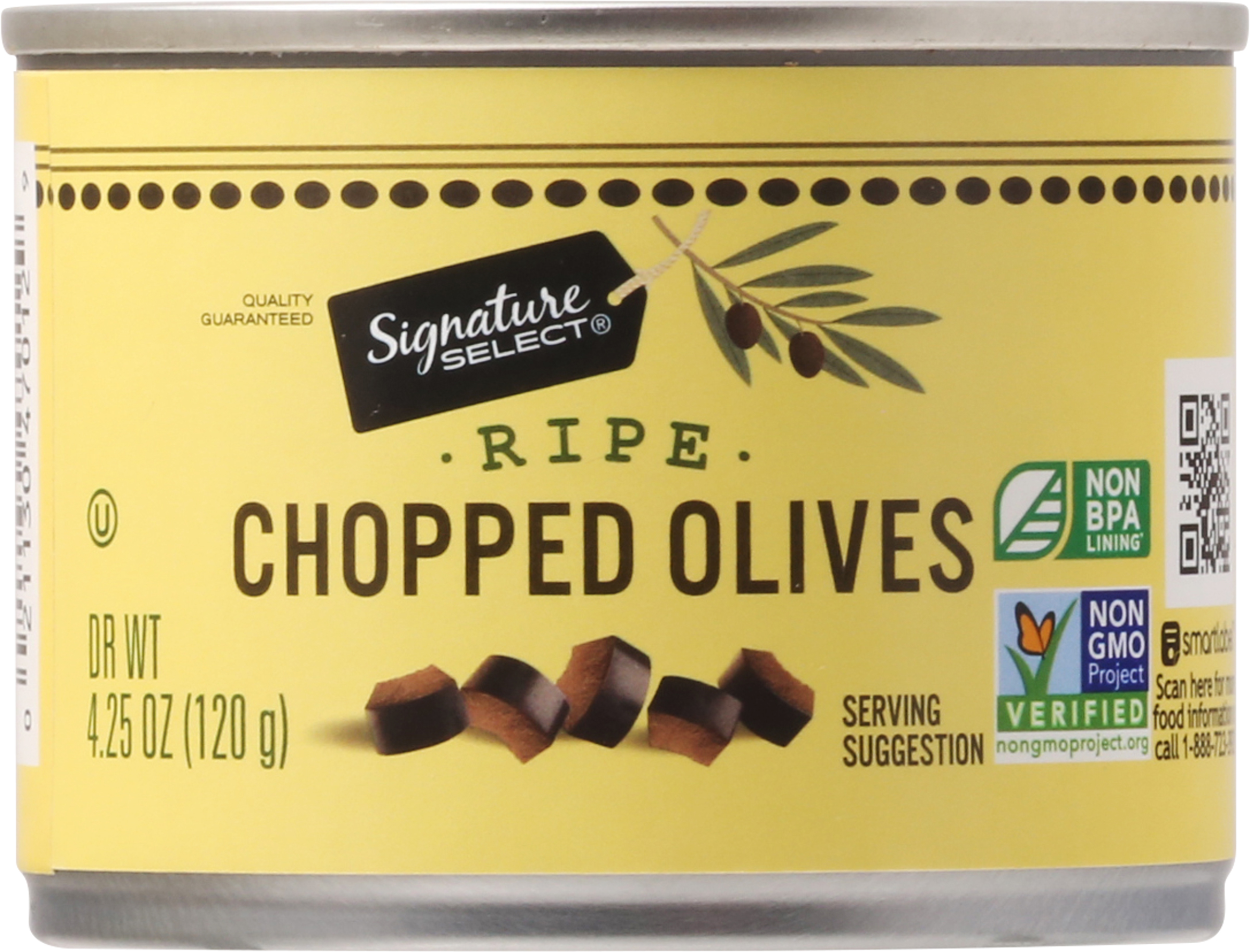 Chopped Olives, Ripe