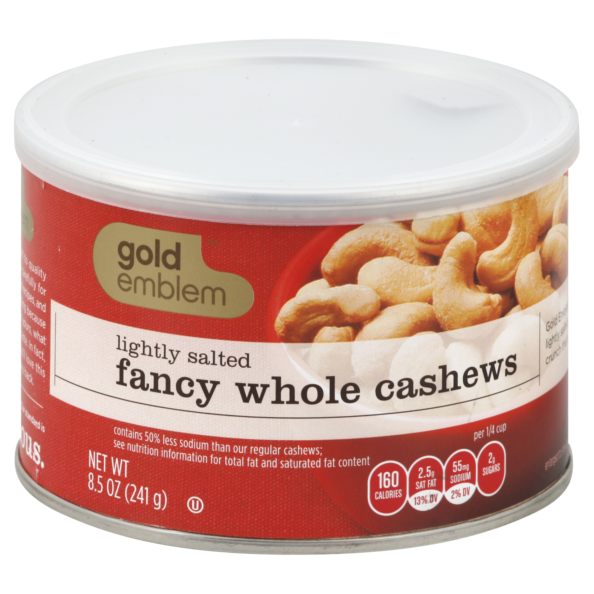 Gold Emblem Cashews 8.5 Oz