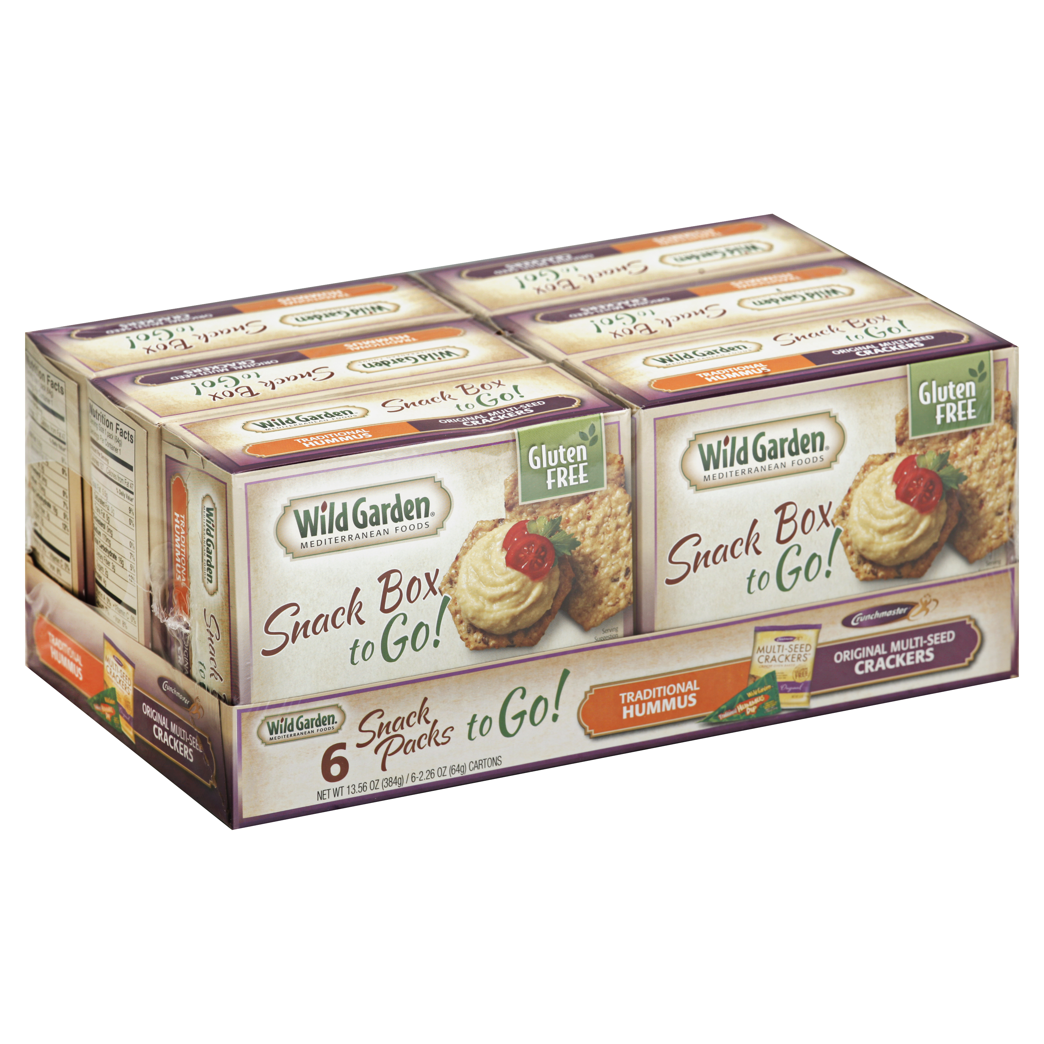 Wild Garden Snack Pack 6 Ea