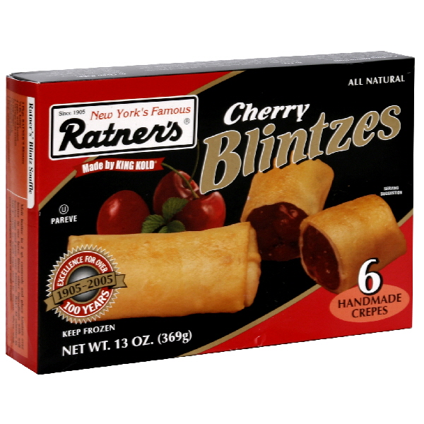 Ratners Cherry Blintzes 6 Ea