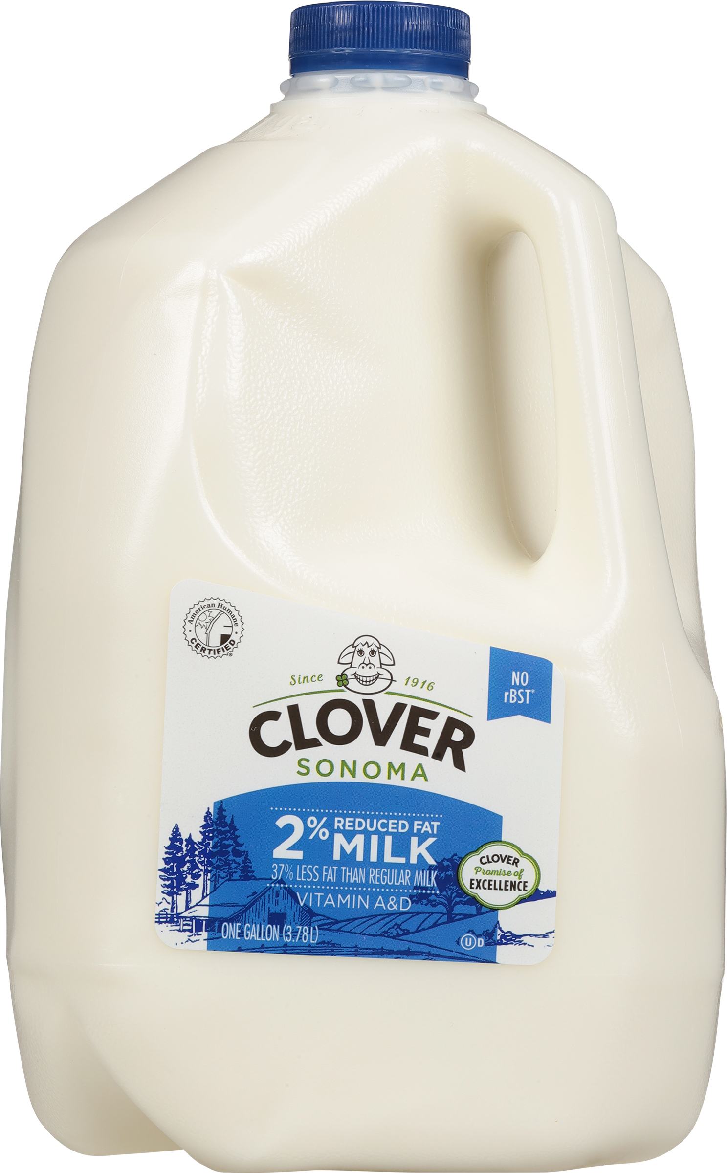 Milk, Reduced Fat, 2%