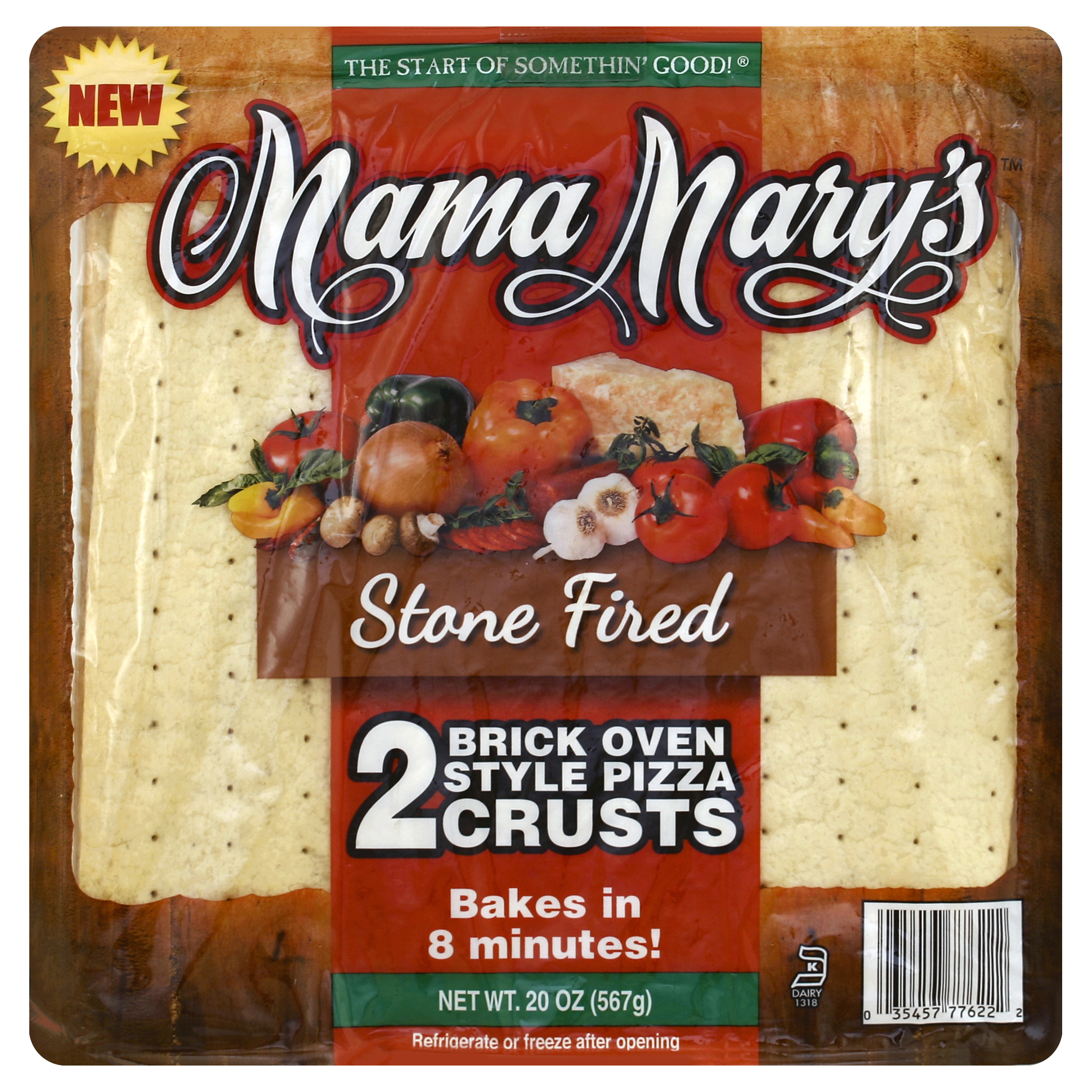 Mama Mary's Pizza Crusts 2 Ea