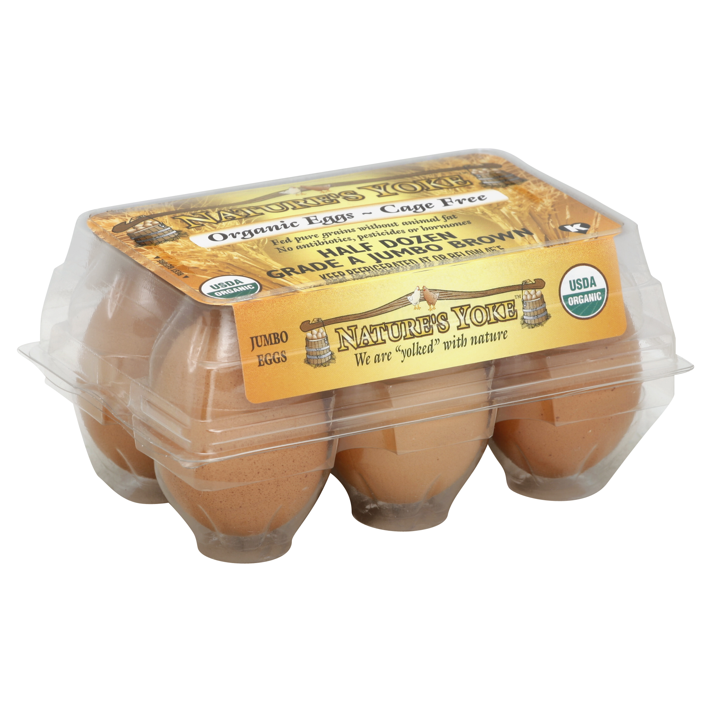 Nature's Yoke Eggs 6 Ea