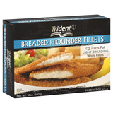 Trident Seafoods Flounder Fillets 12 Oz image