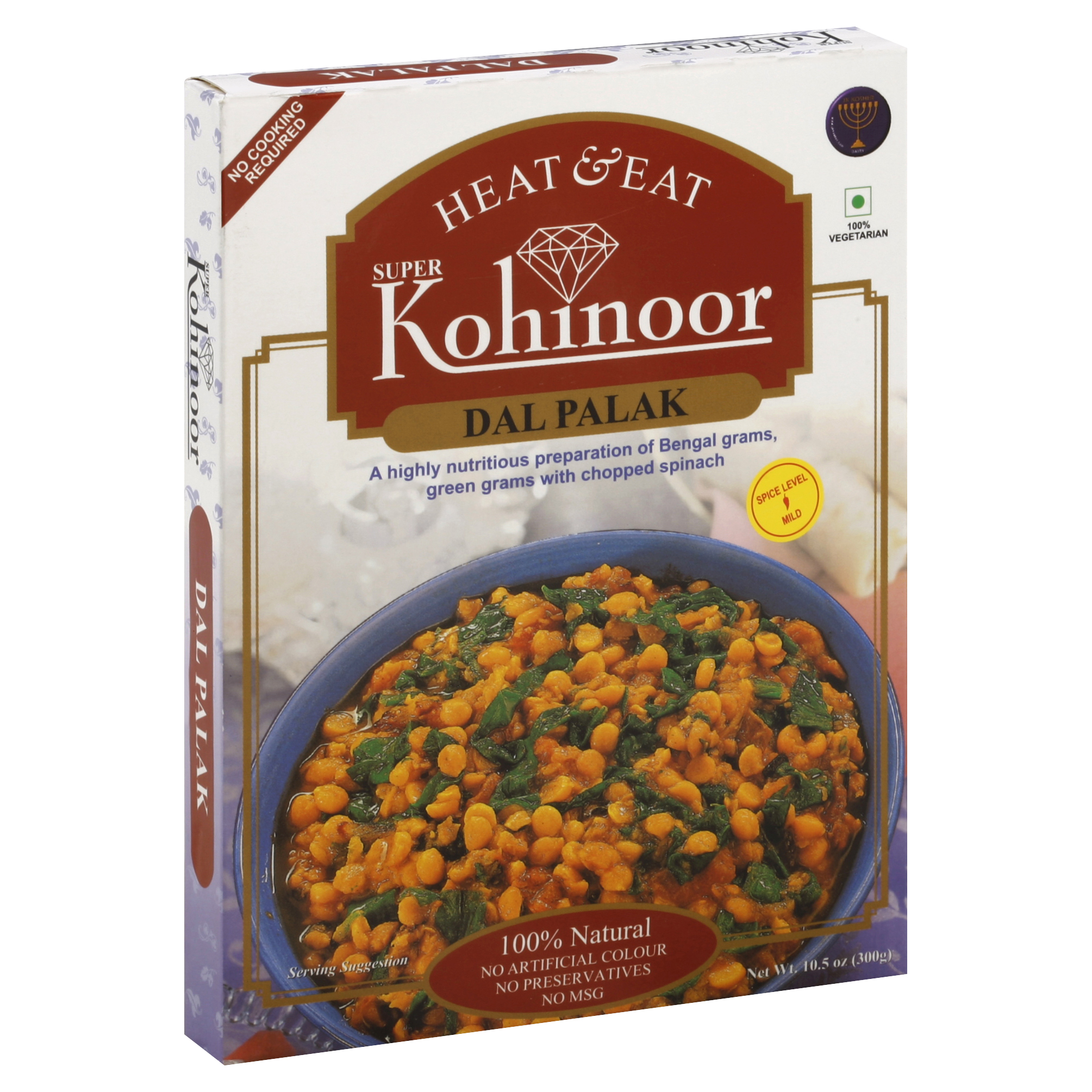 Kohinoor Dal Palak 10.5 Oz
