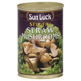 Sun Luck Straw Mushrooms 14 Oz image