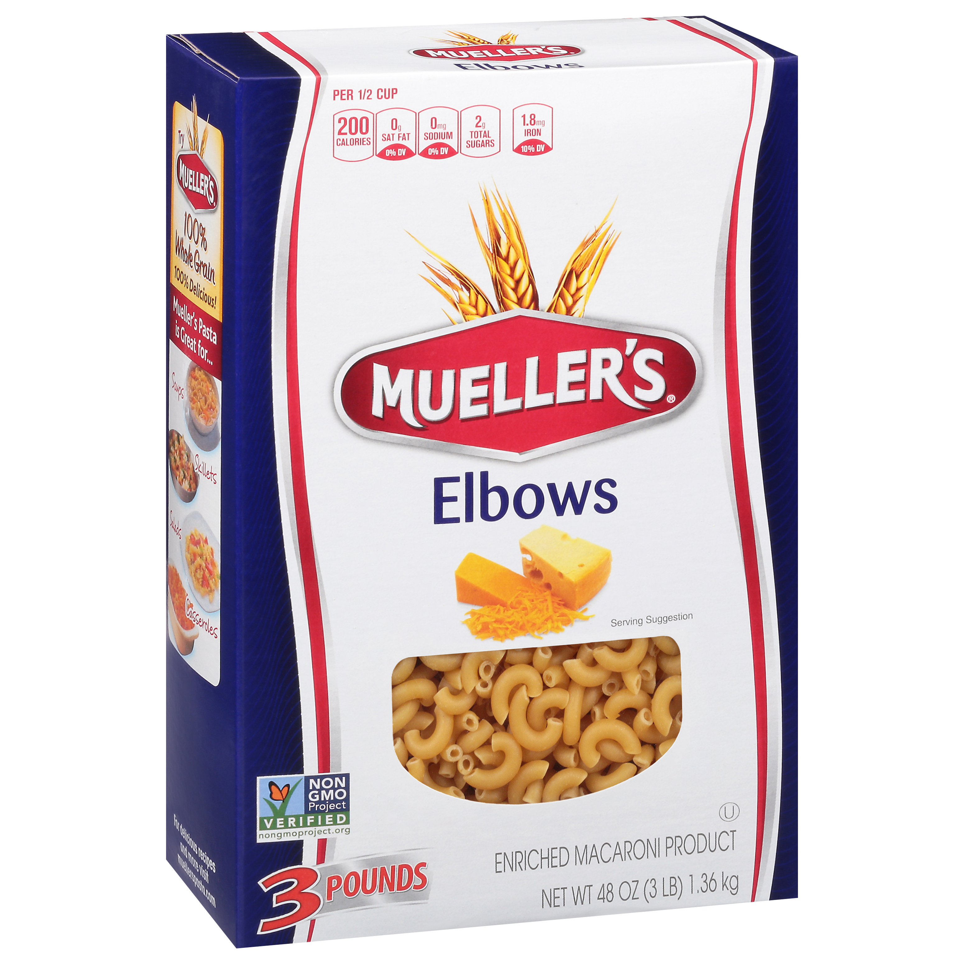 Mueller's Elbows 48 Oz