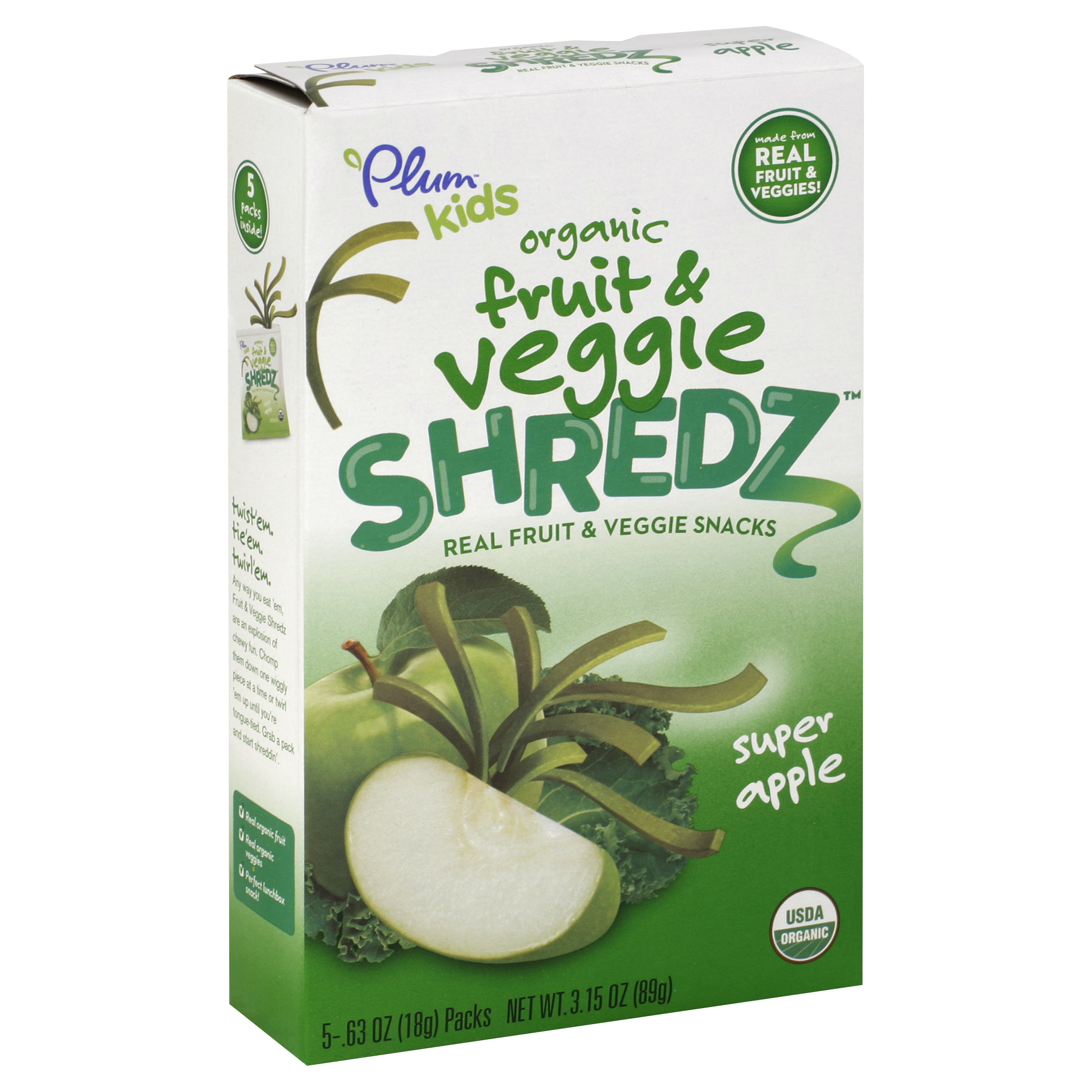 Plum Fruit & Veggie Snacks 5 Ea