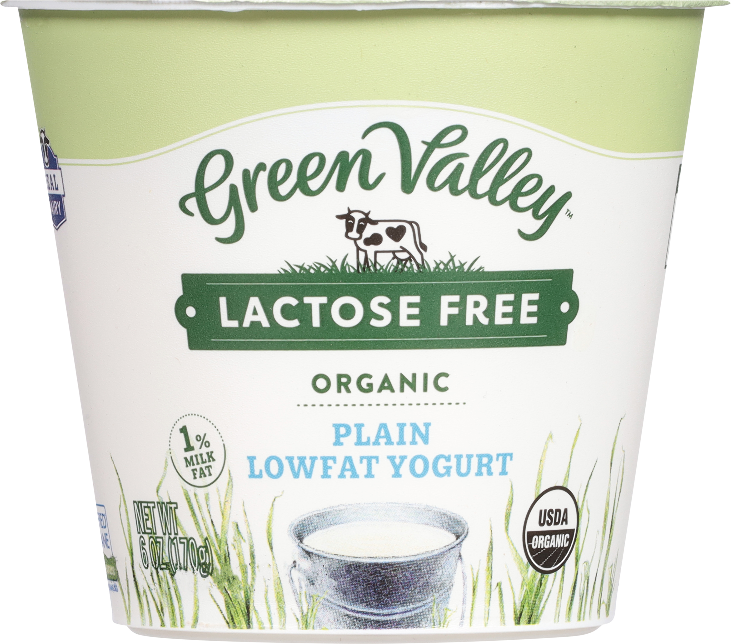 Yogurt, Lactose Free, Lowfat, Organic, Plain