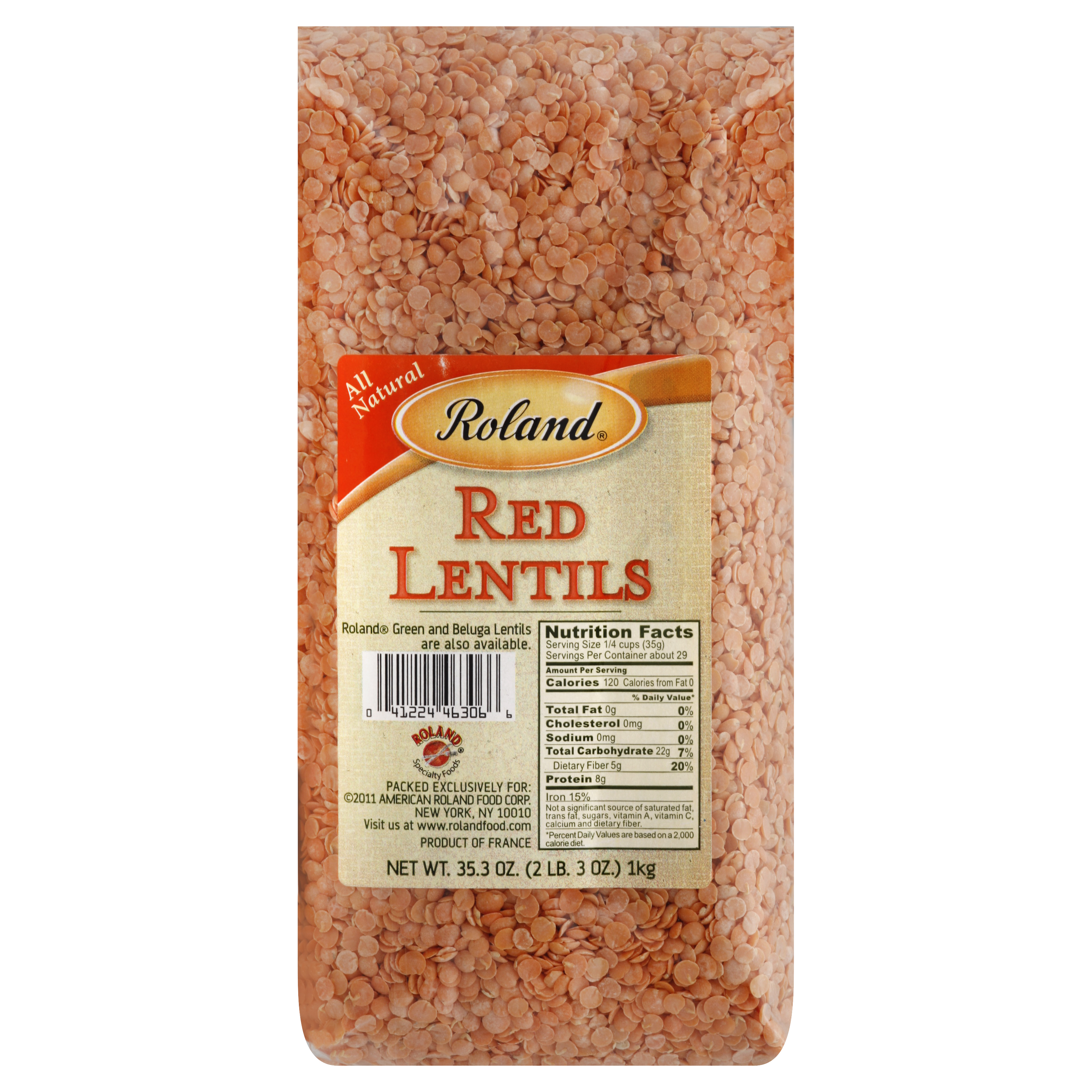 Roland Lentils 35.3 Oz