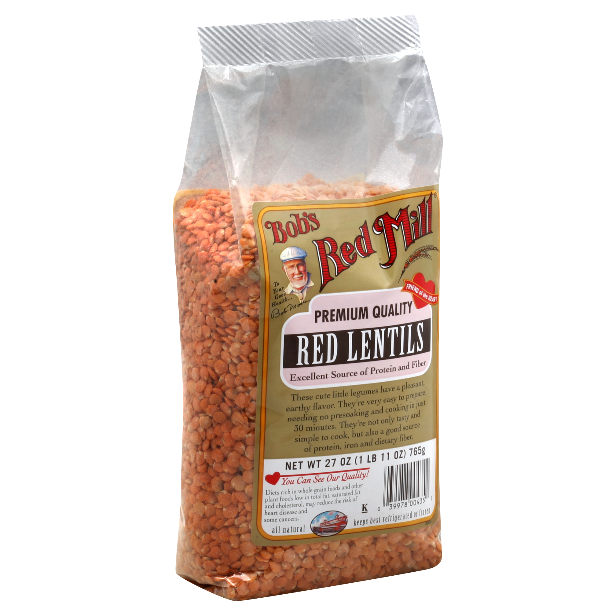 Bob's Red Mill Lentils 27 Oz