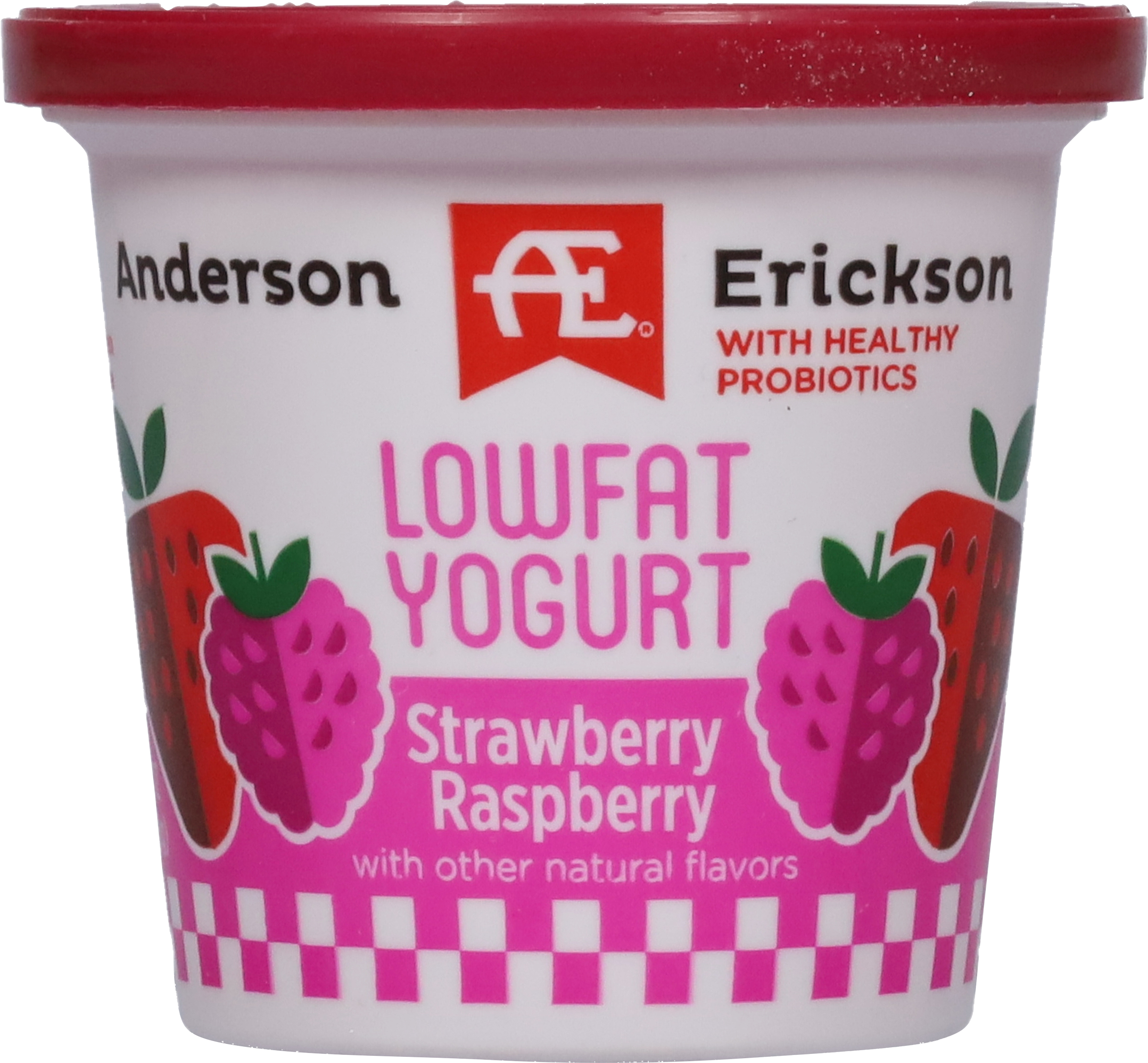 Yogurt, Lowfat, Strawberry Raspberry