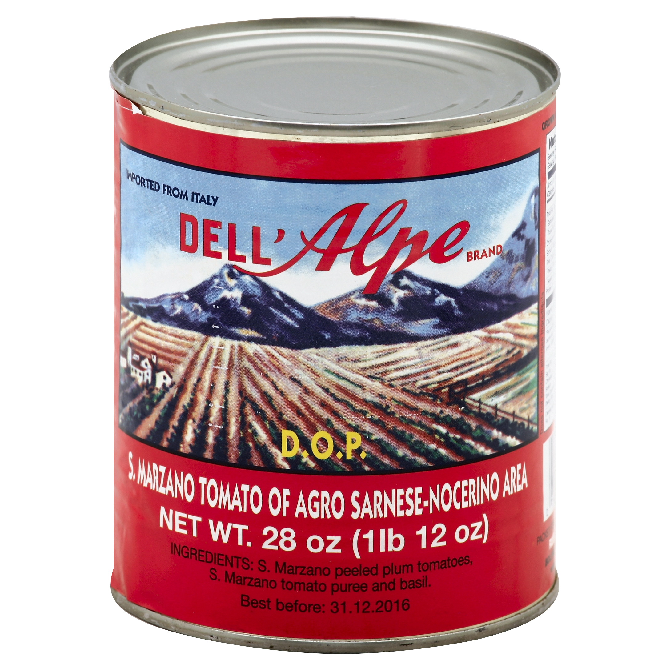 Dell'alpe Tomato 28 Oz